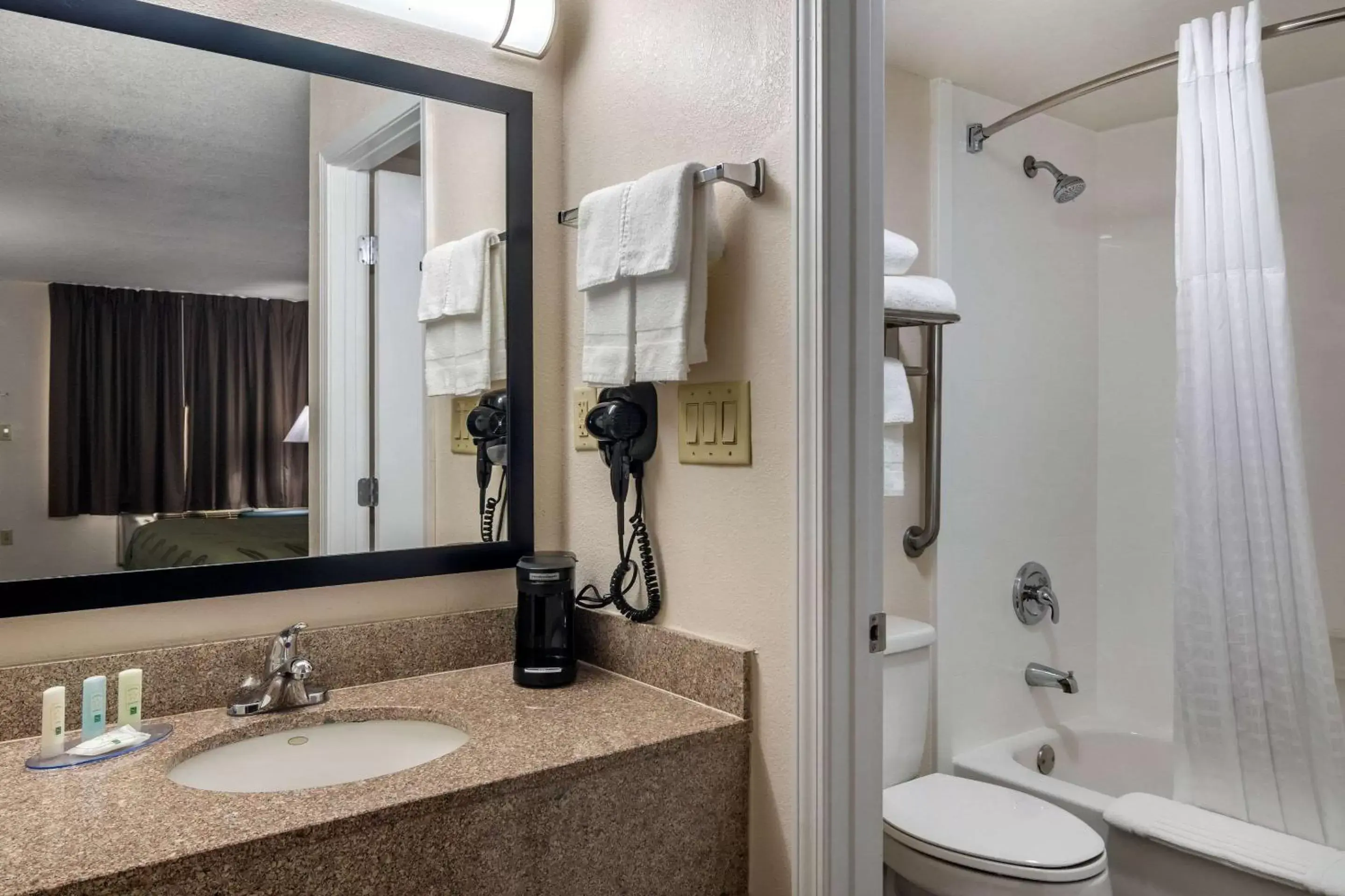 Bathroom in Quality Inn McDonough Atlanta South