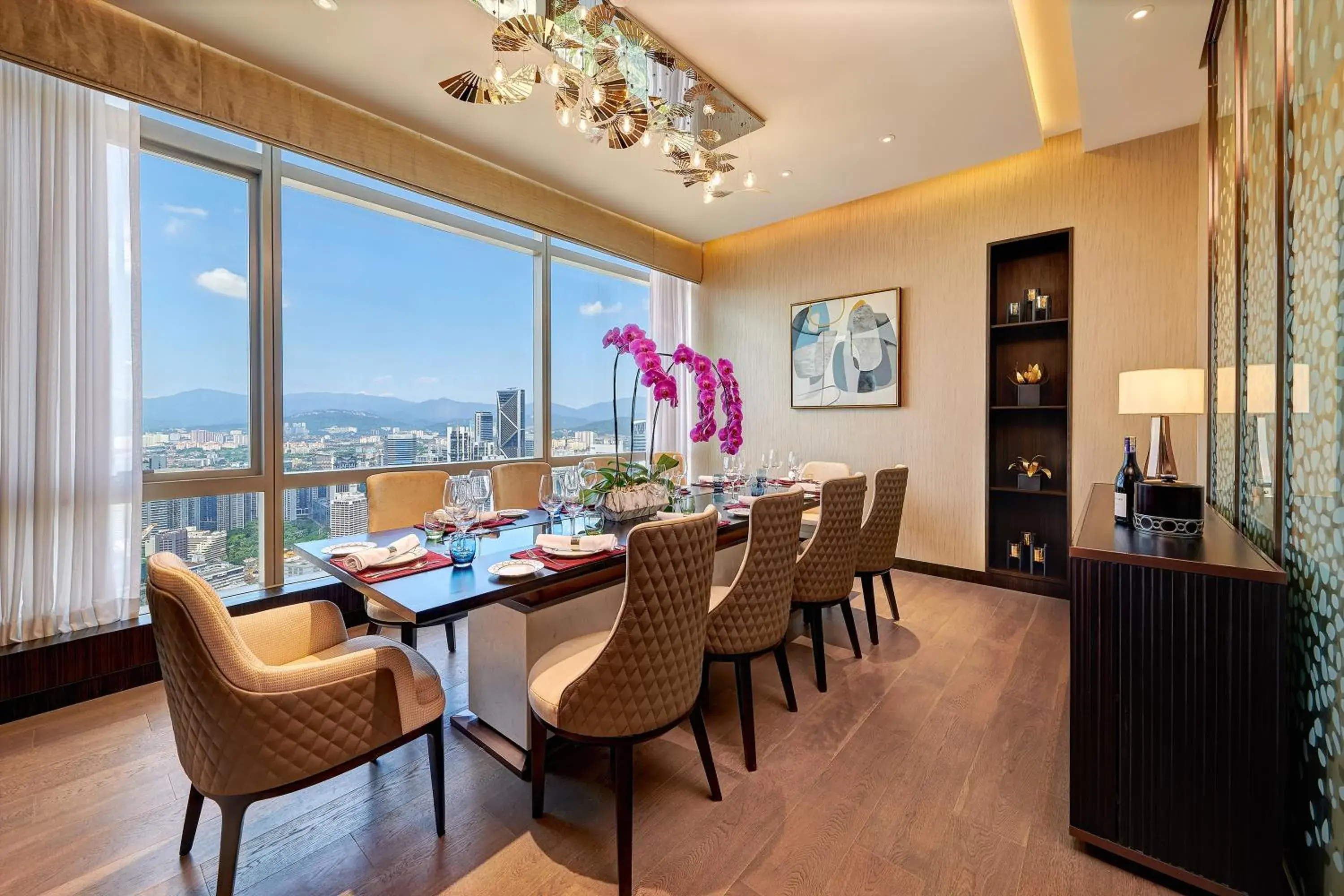 Dining area in Banyan Tree Kuala Lumpur