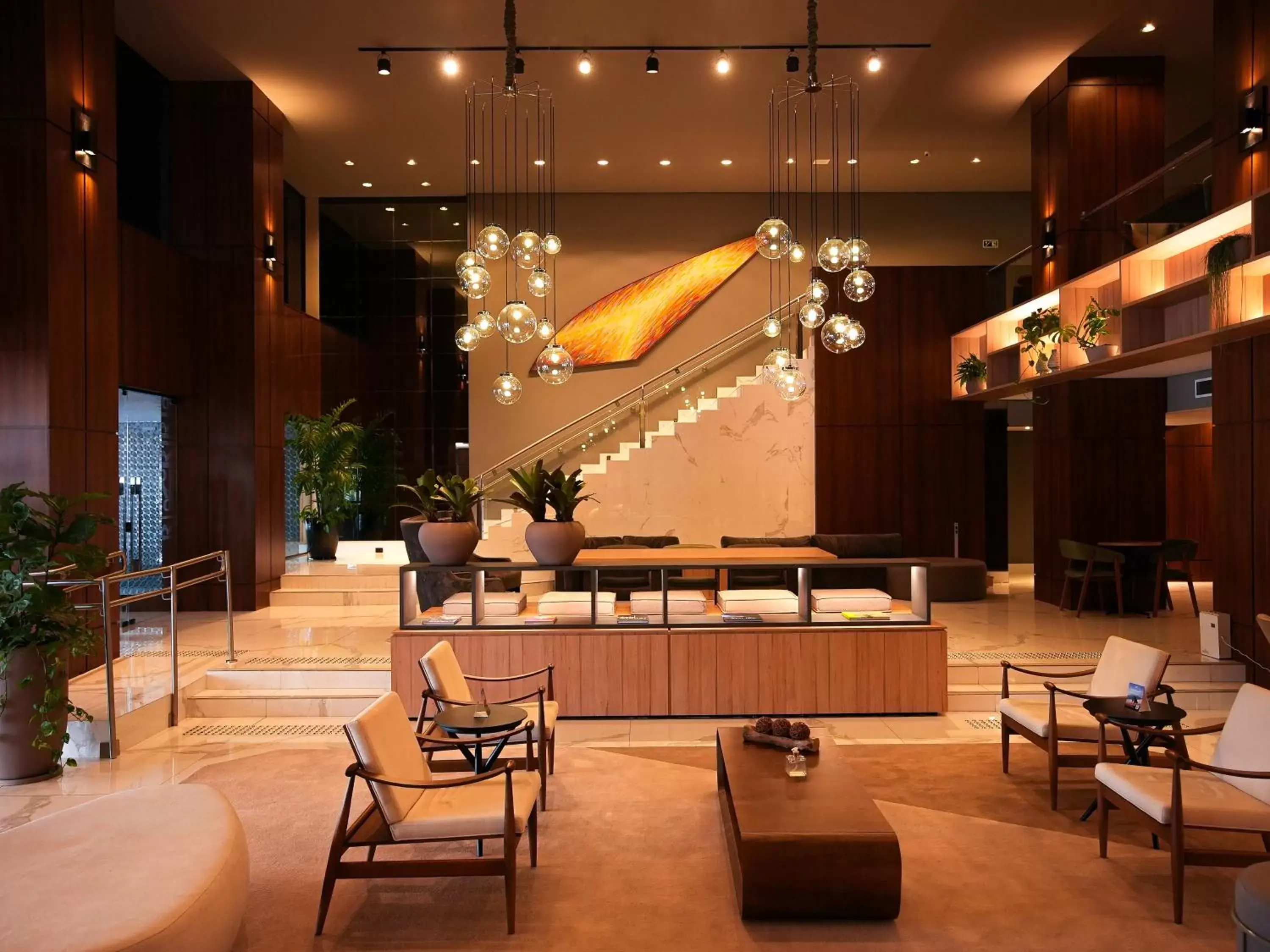 Seating area, Lobby/Reception in Grand Mercure Curitiba Rayon