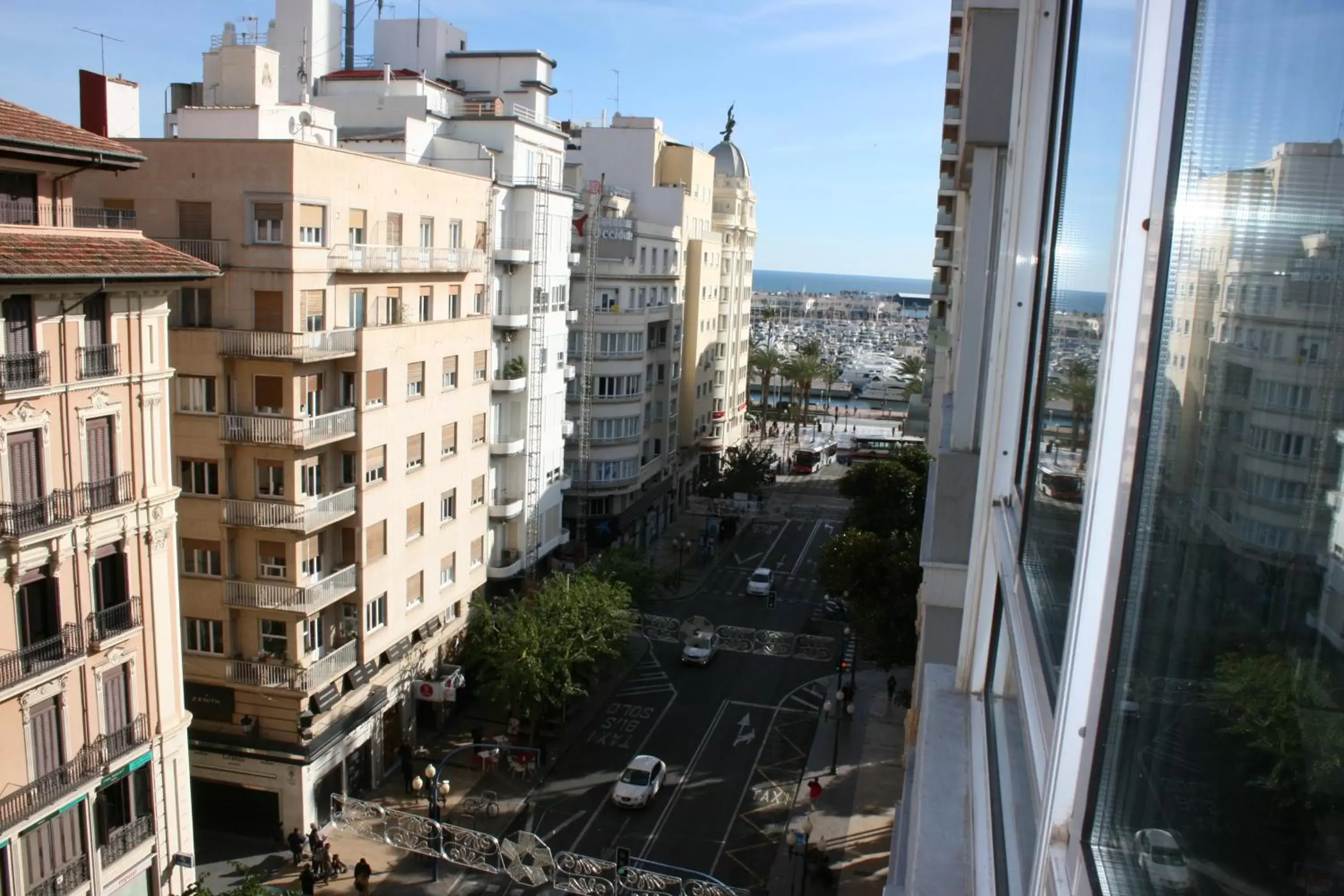 City view in Mendez Nuñez Alicante