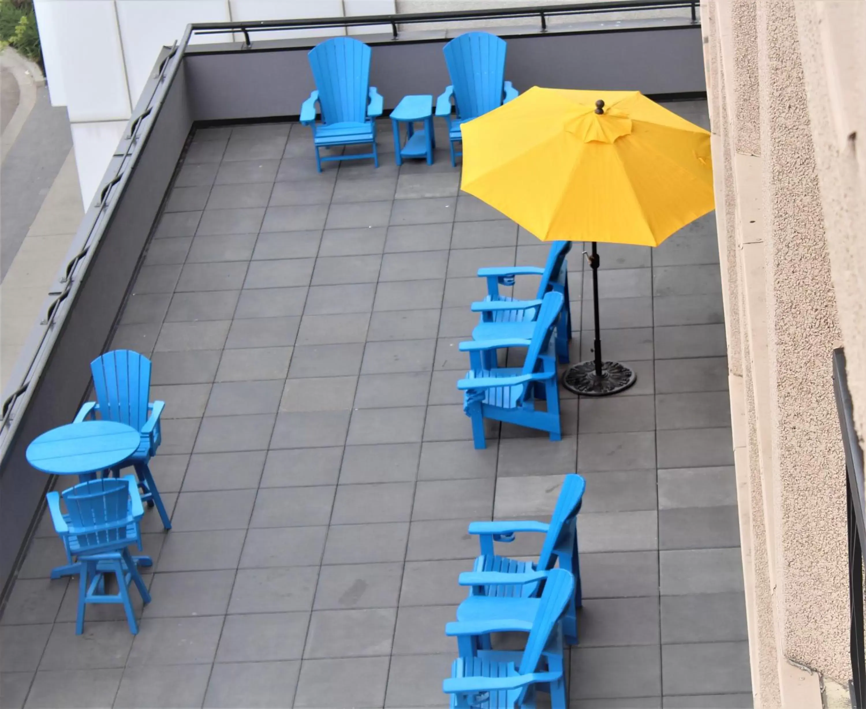 Balcony/Terrace in The Royal Anne Hotel