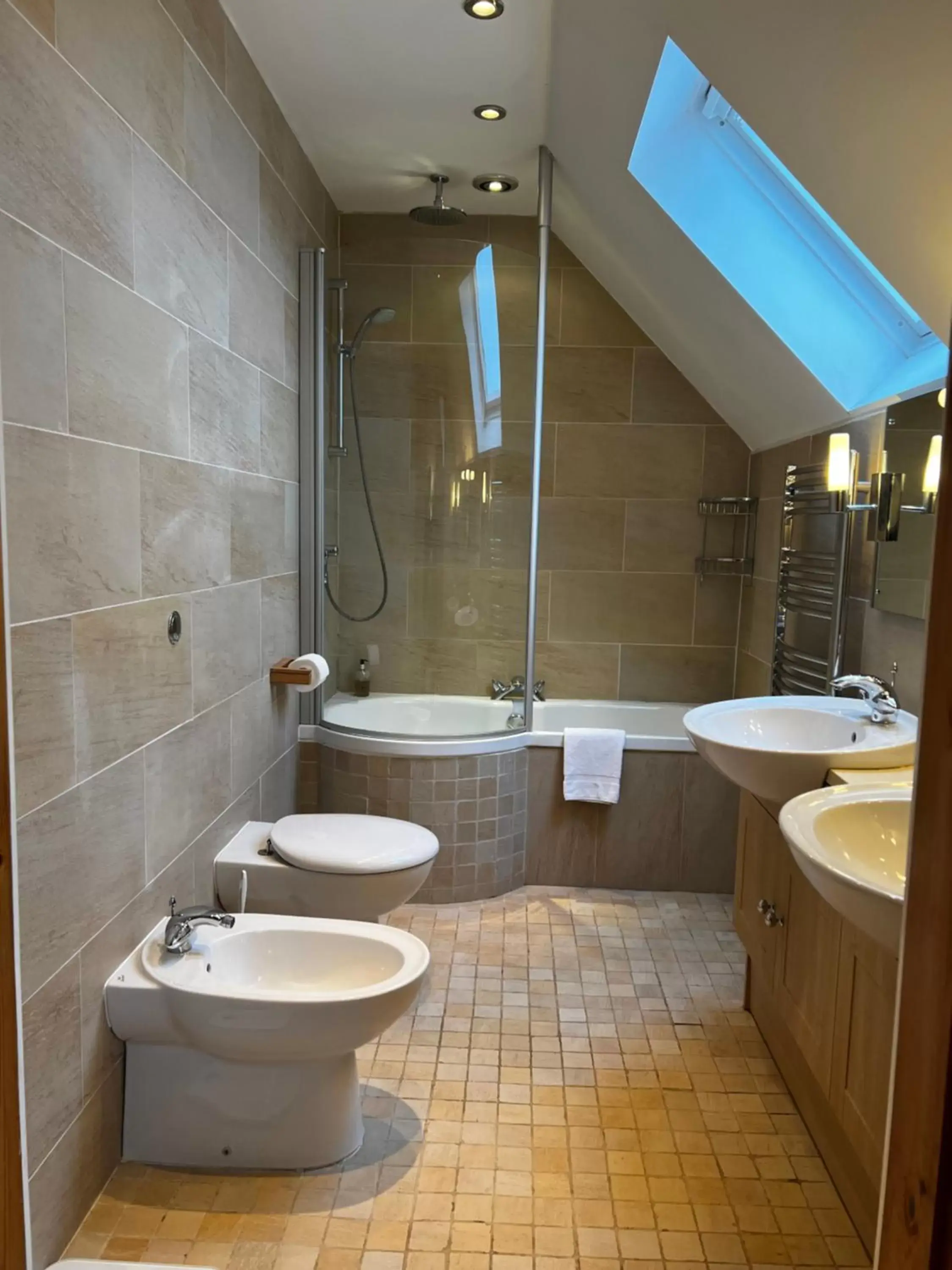 Bathroom in Errichel House and Cottages