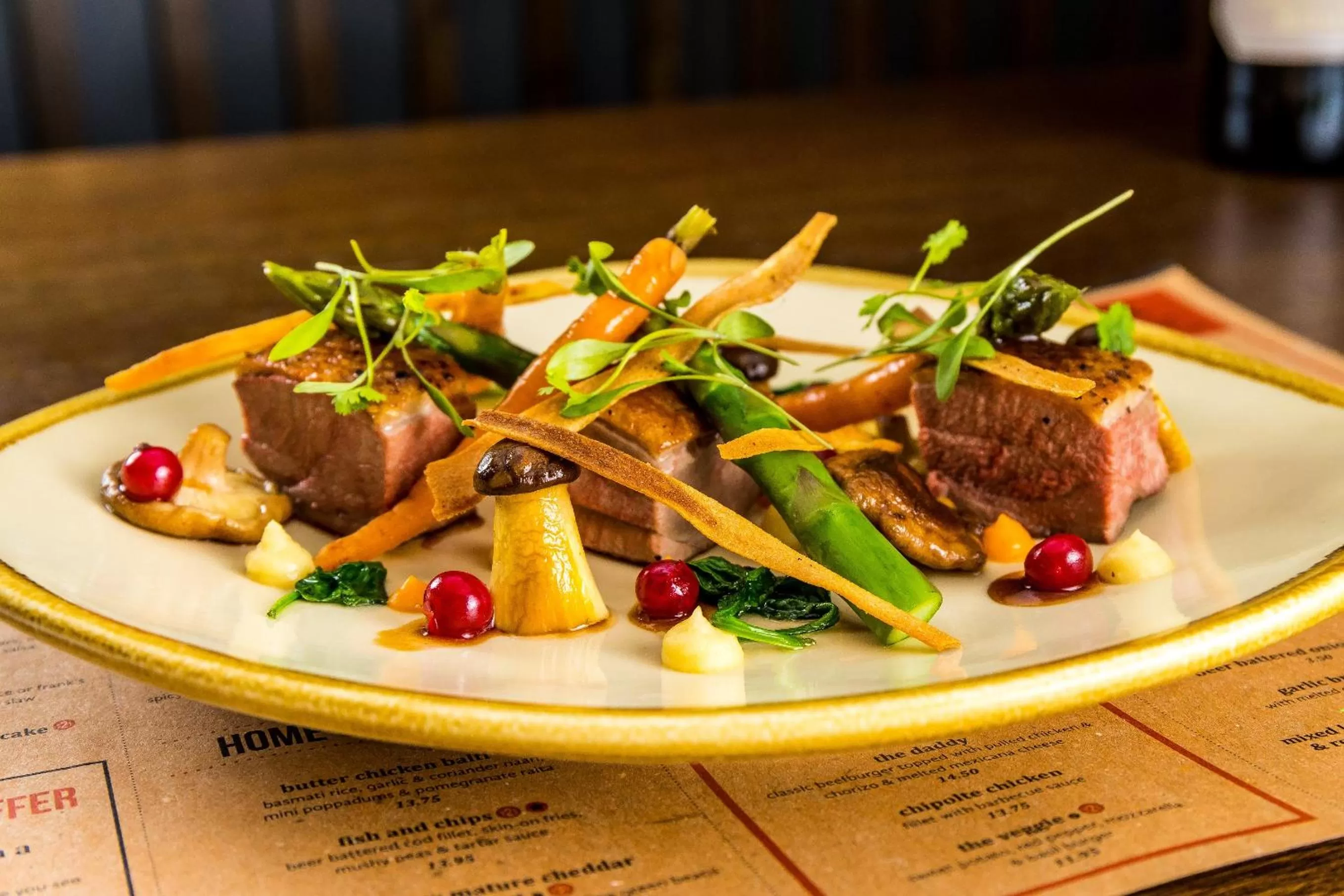 Food close-up in Radisson Hotel York