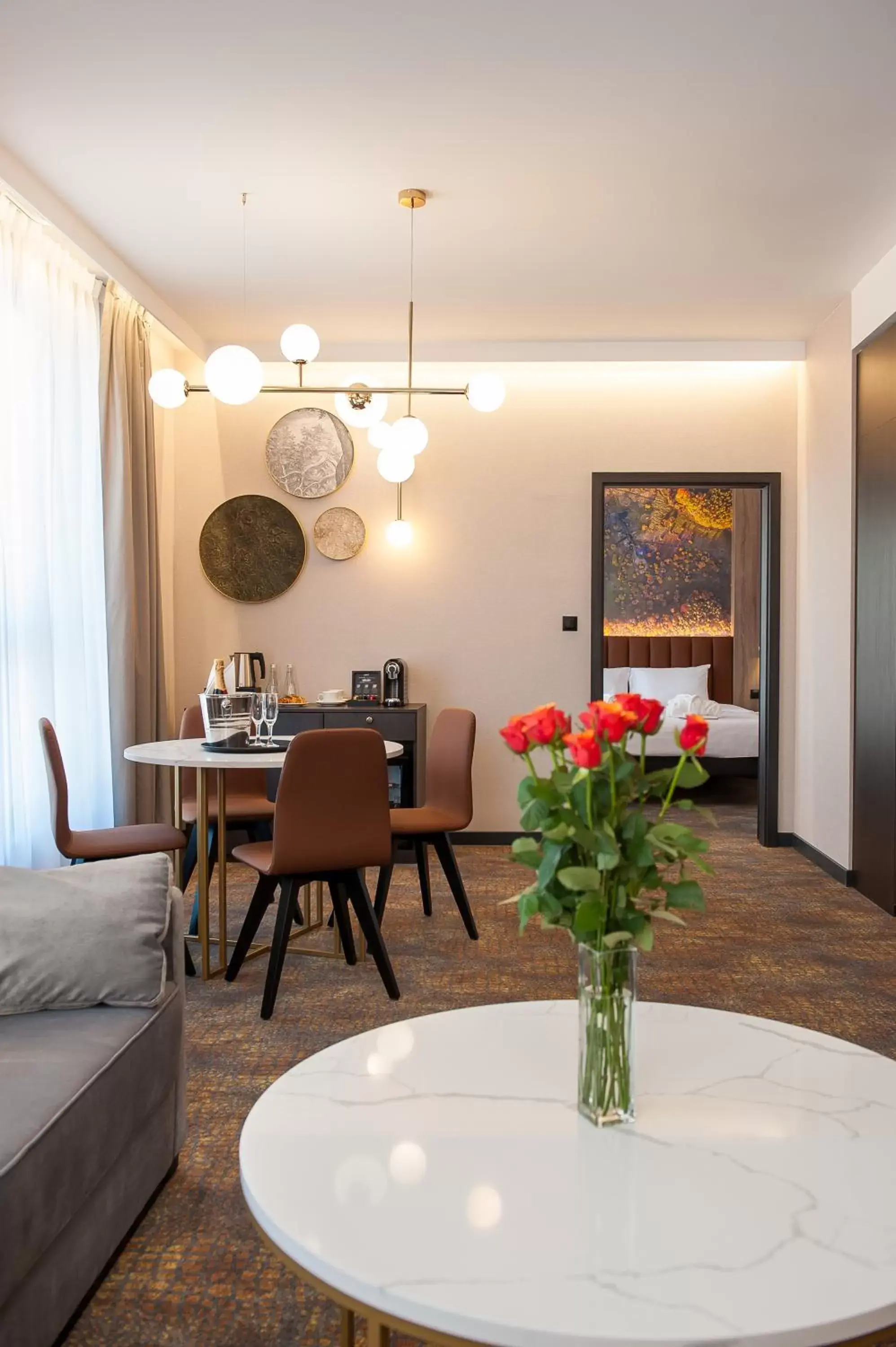 Living room, Restaurant/Places to Eat in Mercure Bialystok