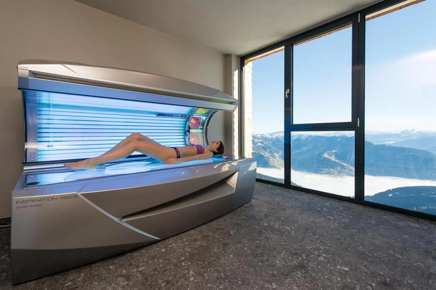 Solarium in Berghotel Schmittenhöhe