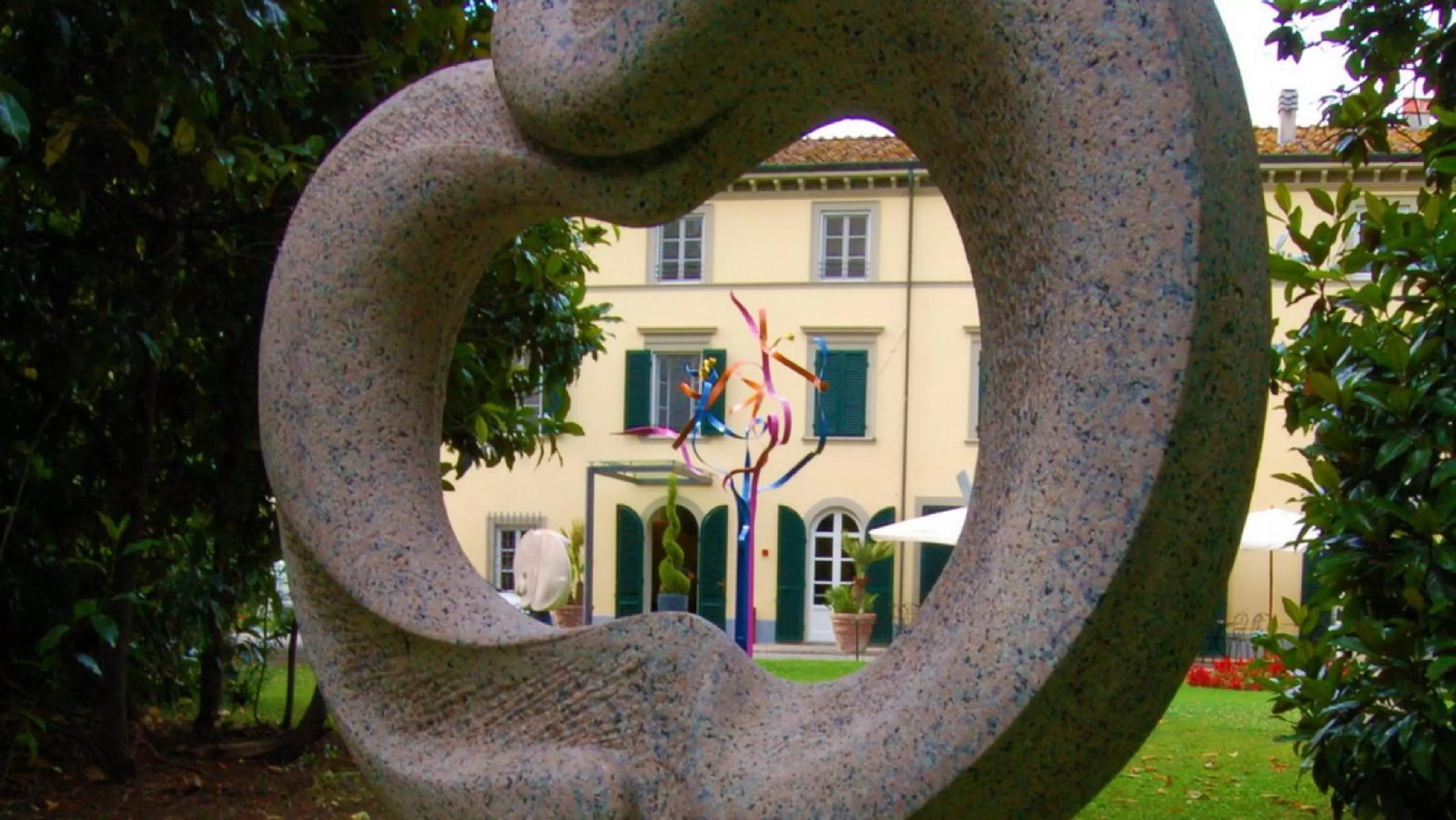 Decorative detail in Hotel Hambros - Il Parco in Villa Banchieri
