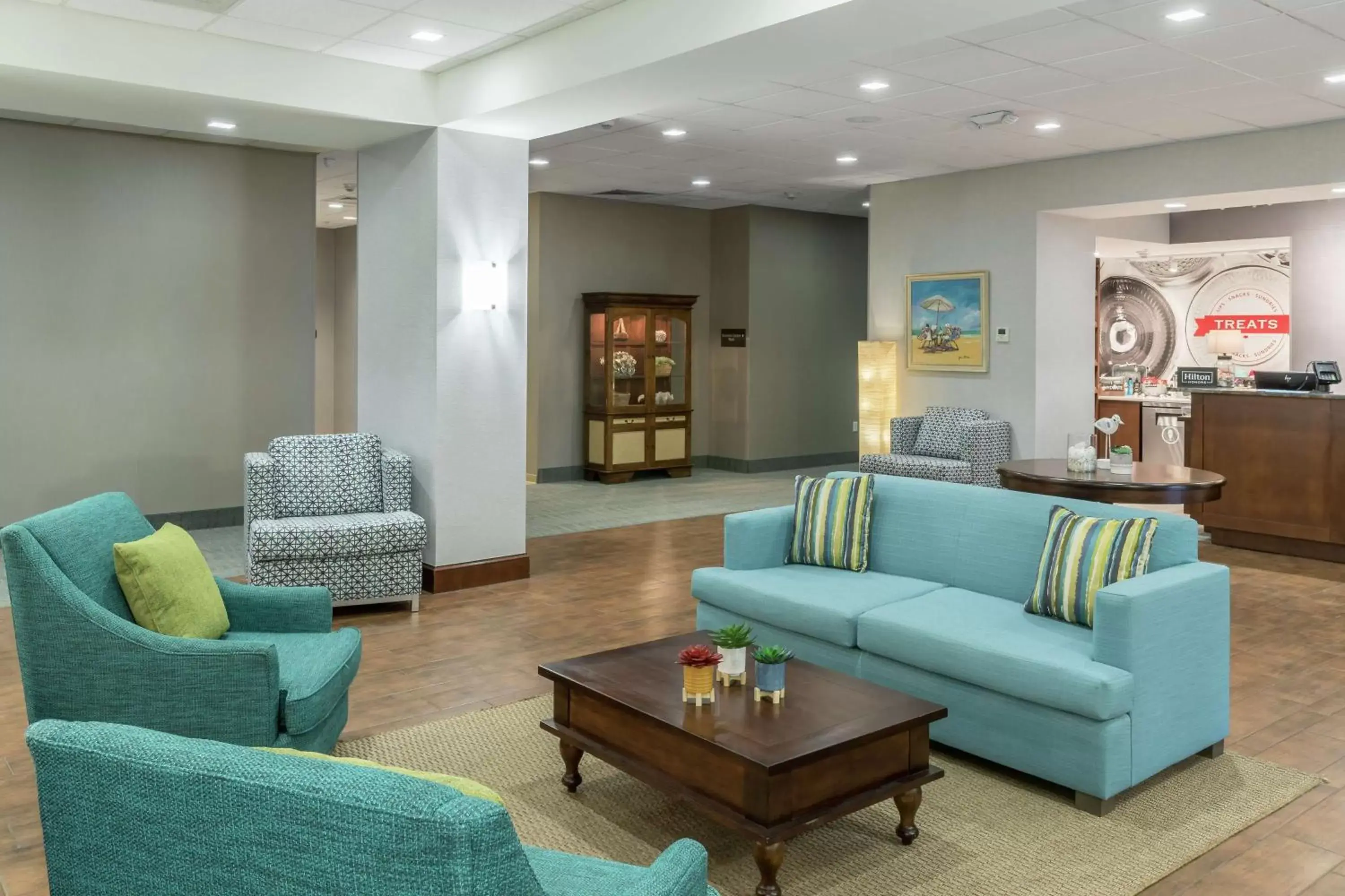 Lobby or reception, Lobby/Reception in Hampton Inn New Smyrna Beach