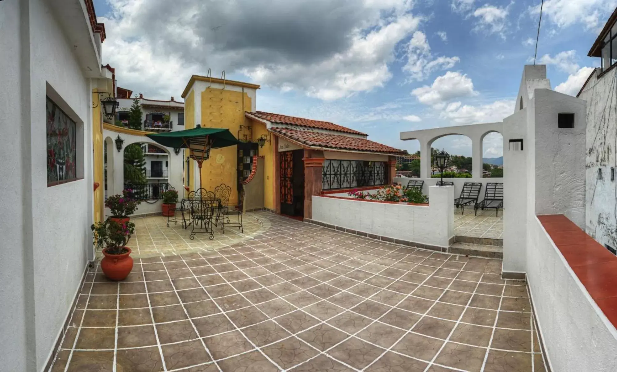 Balcony/Terrace in Hotel Posada San Javier