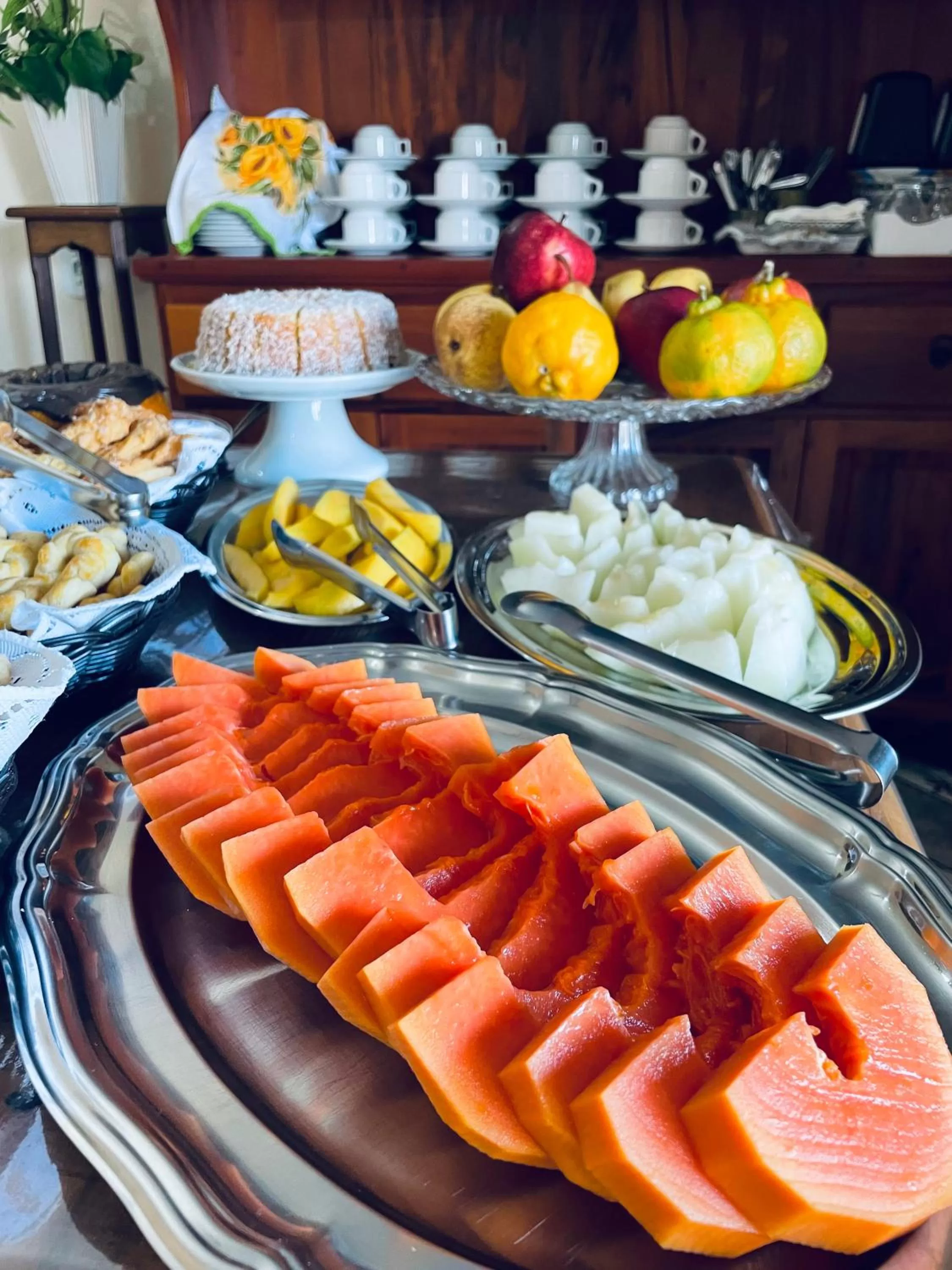 Breakfast in Hotel do Parque - Cunha