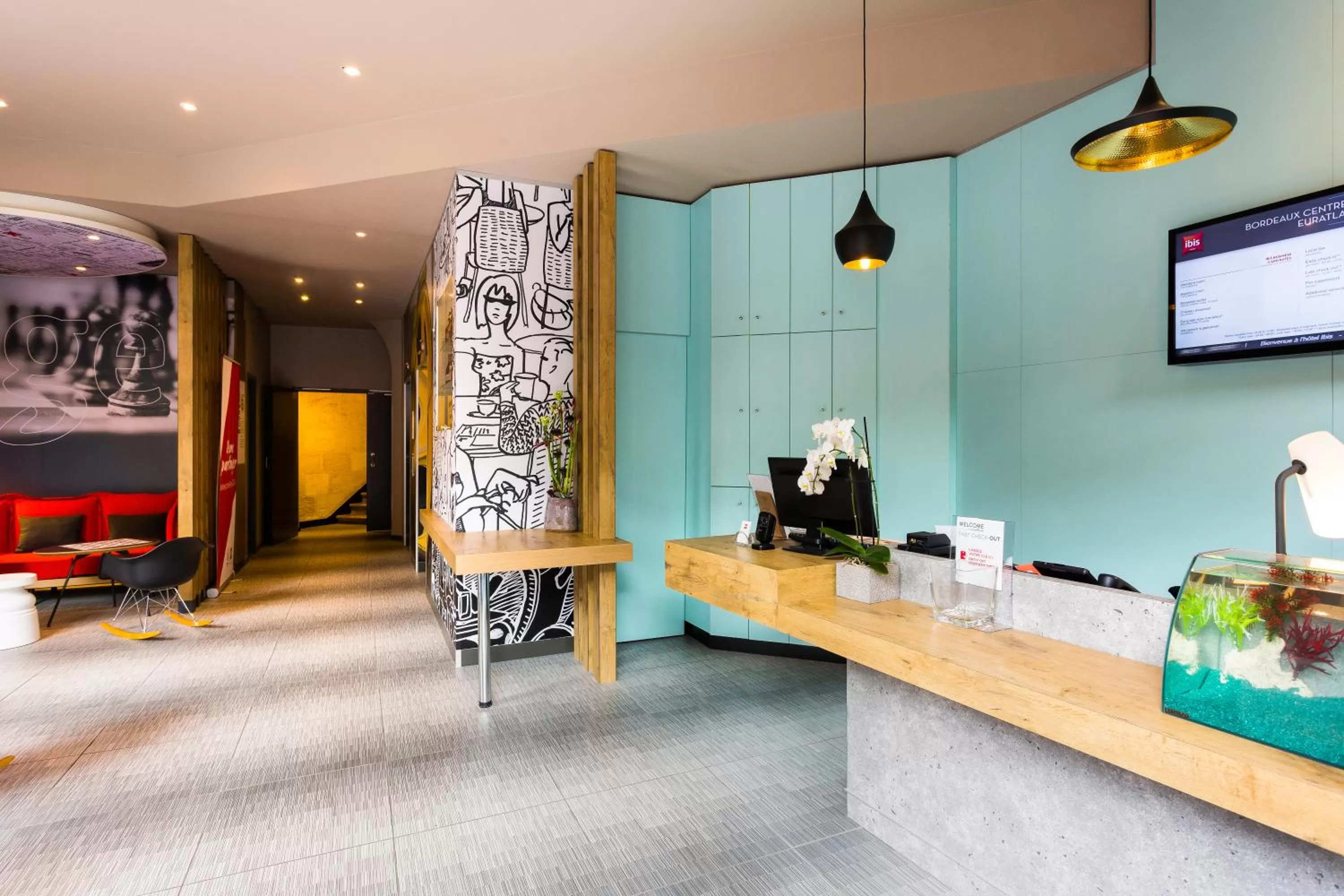 TV and multimedia in ibis Bordeaux Centre Gare Saint Jean Euratlantique