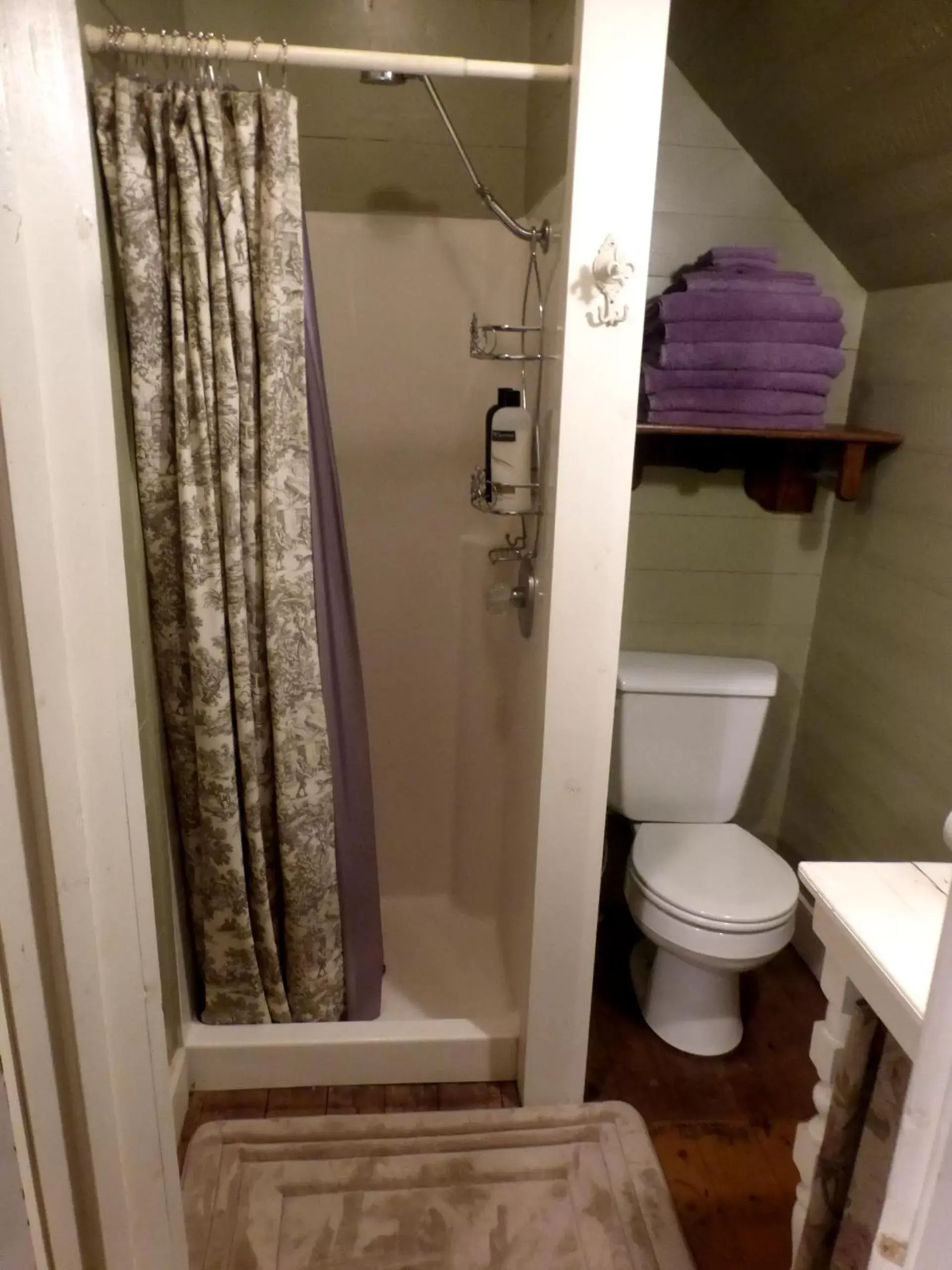 Shower, Bathroom in Mulberry Lavender Farm and B&B