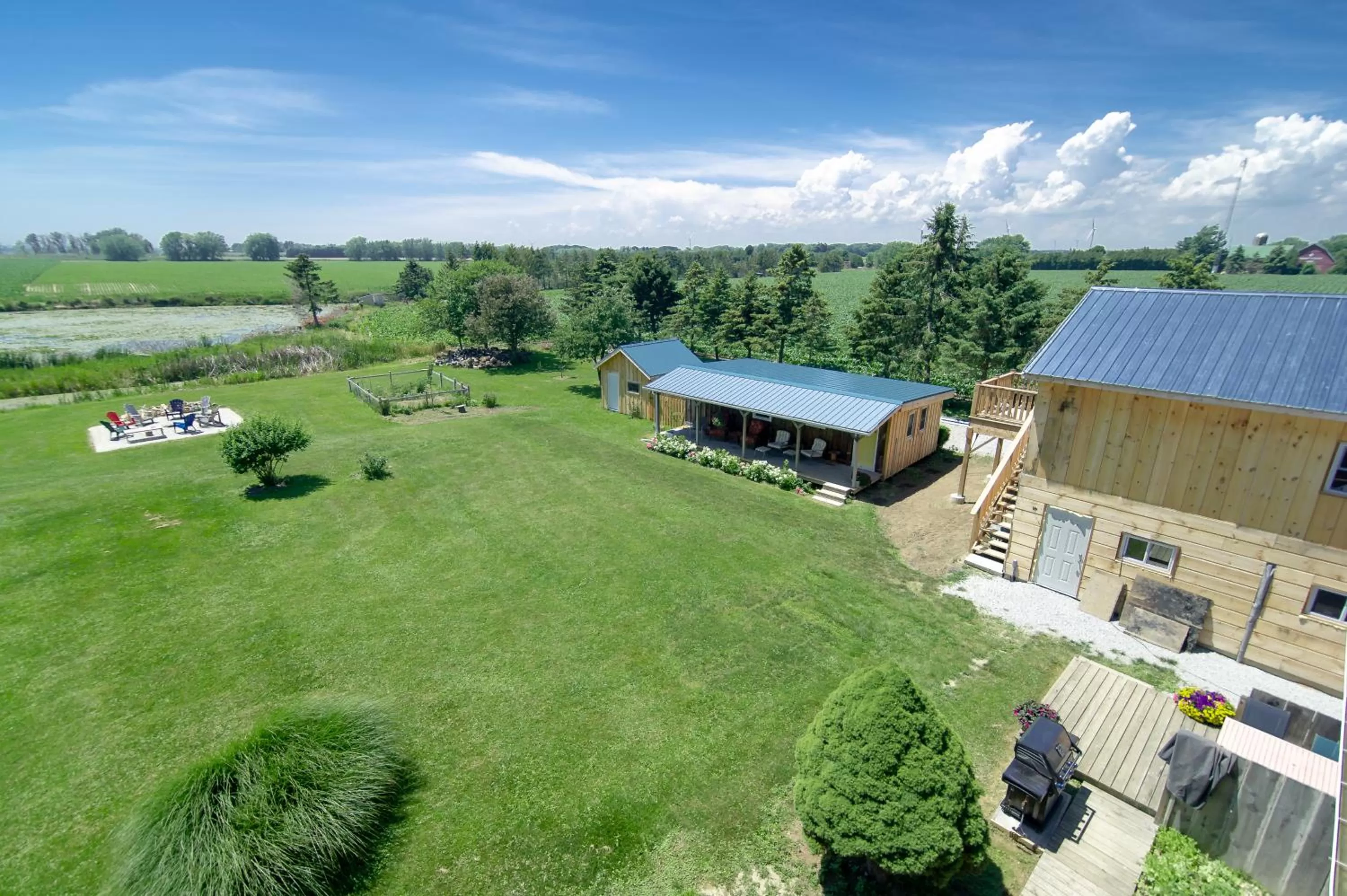 Bird's-eye View in Bye the Bay Bed and Breakfast