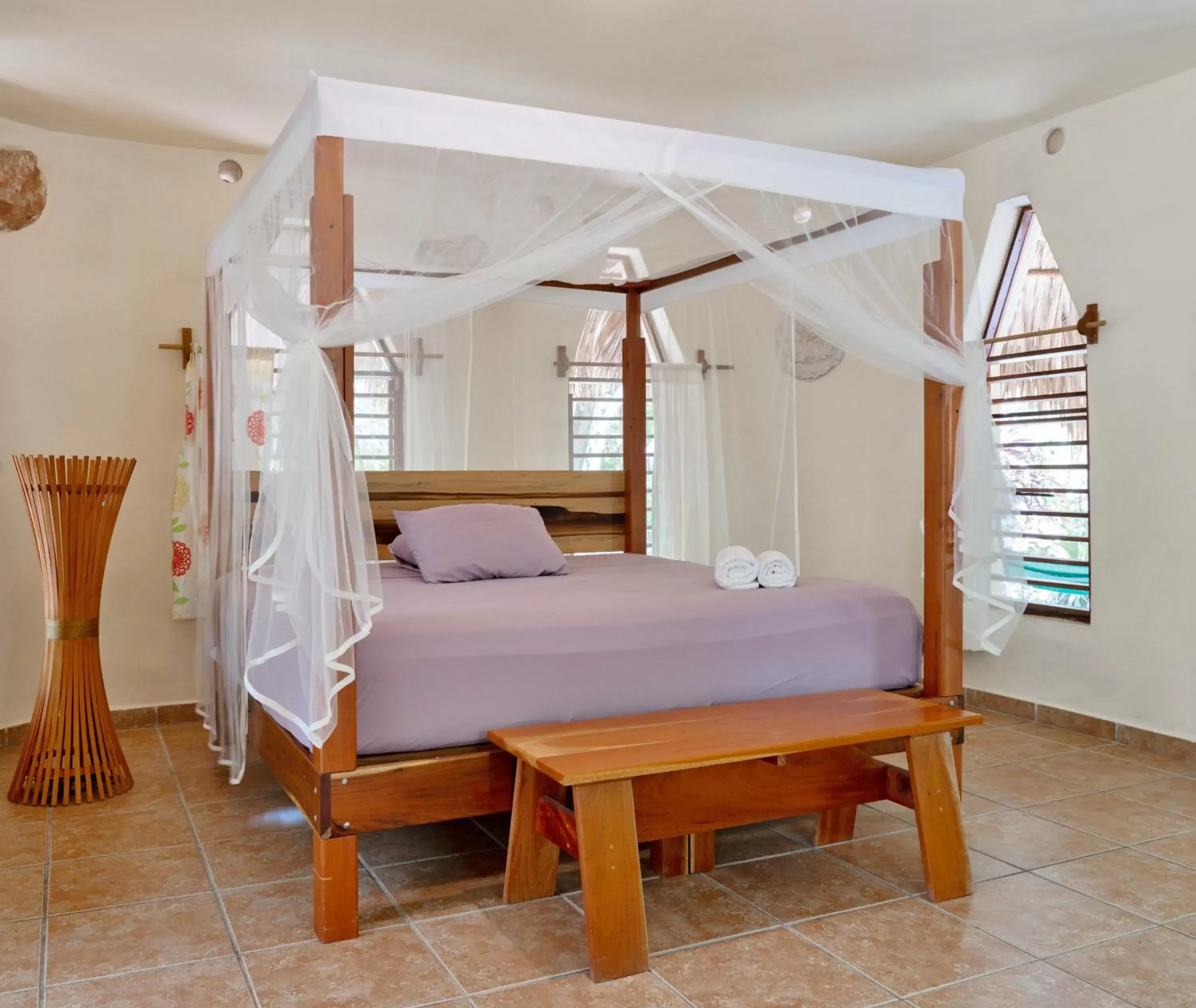 Bed in Villas Ecotucan