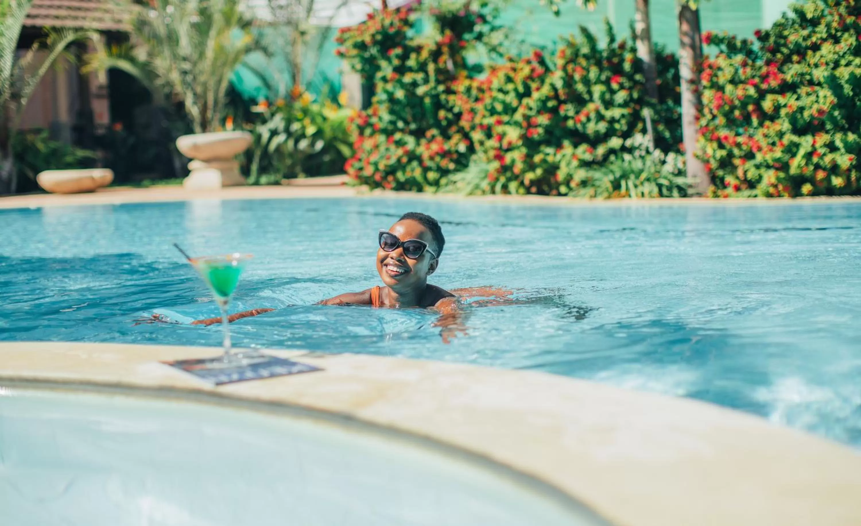 Swimming pool in Sarova Woodlands Hotel and Spa
