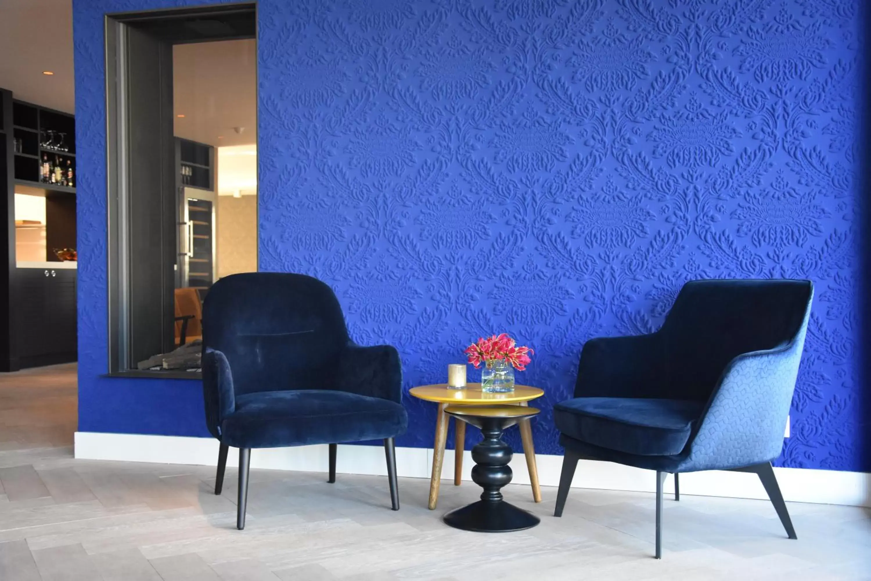 Seating Area in Blue Mansion Hotel