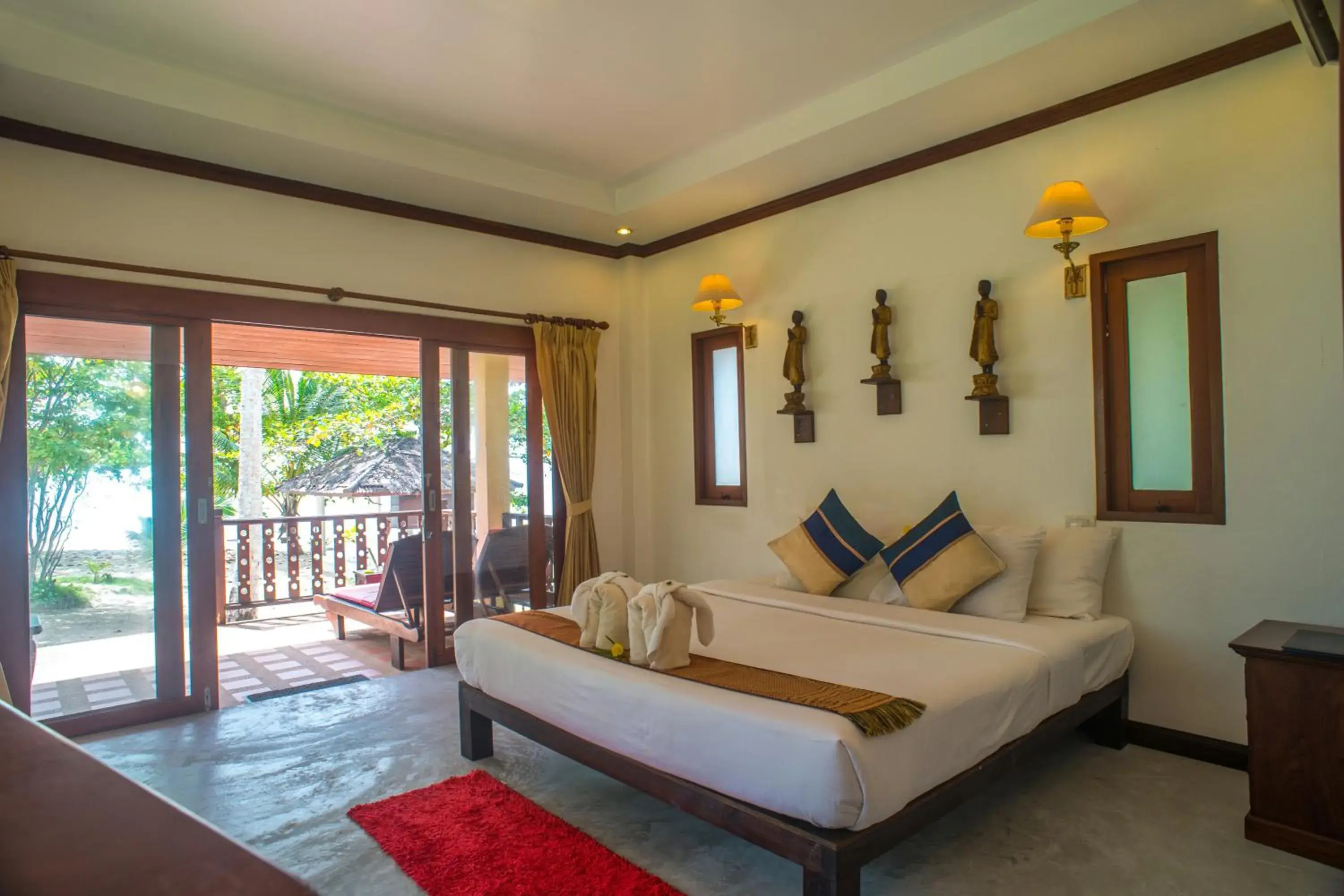 Bedroom, Bed in Am Samui Resort Taling Ngam