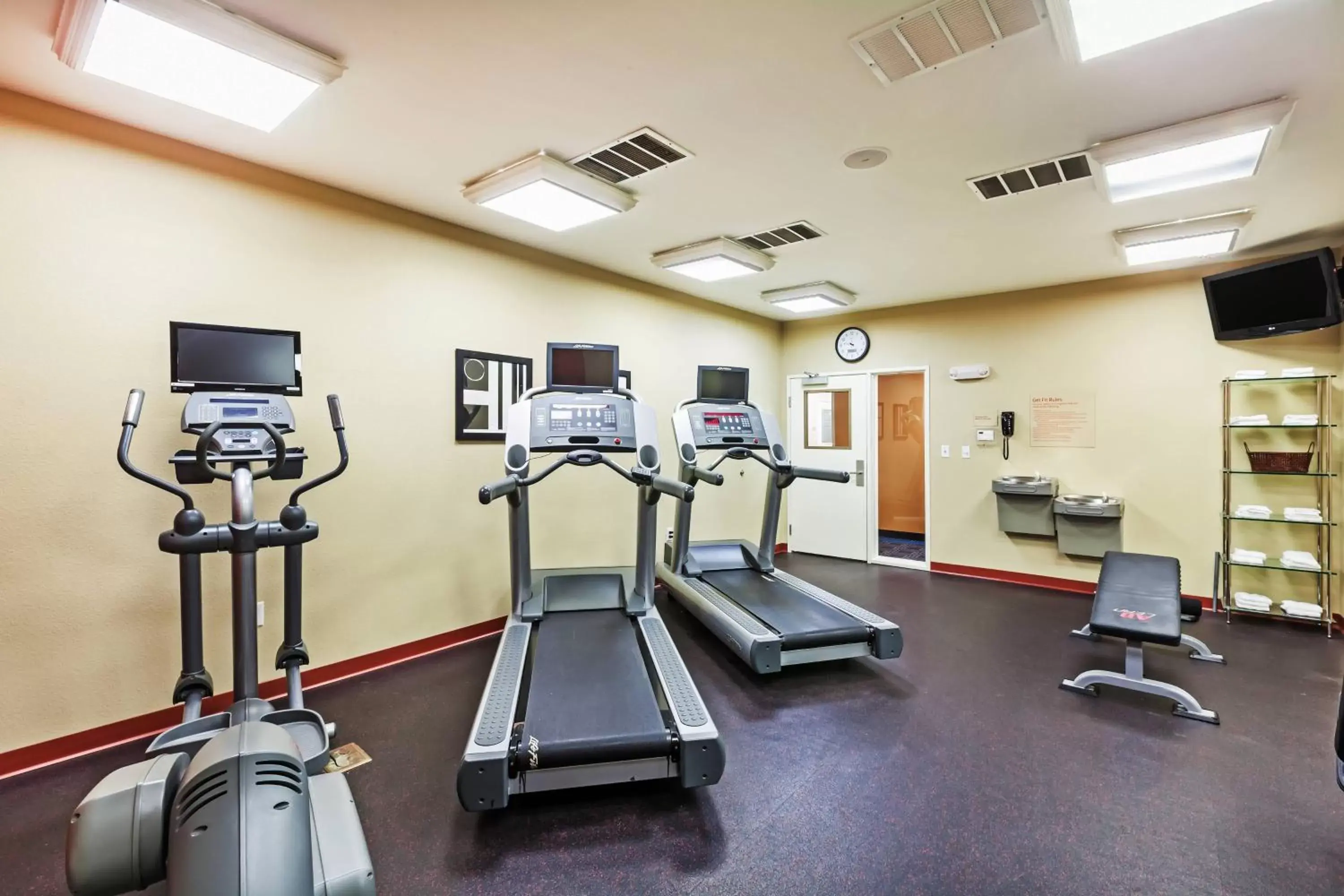 Fitness centre/facilities, Fitness Center/Facilities in TownePlace Suites by Marriott Tulsa Broken Arrow
