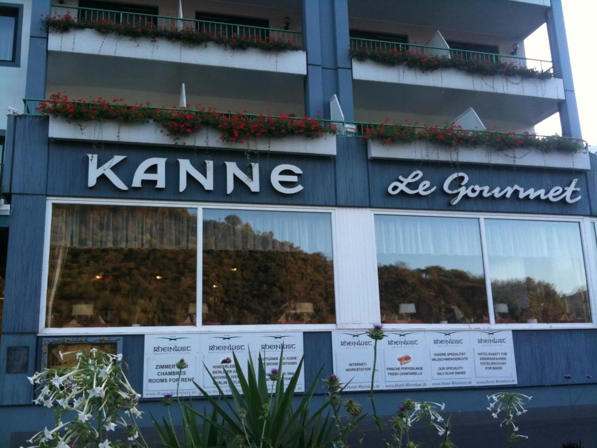 Facade/entrance in Hotel Rheinlust