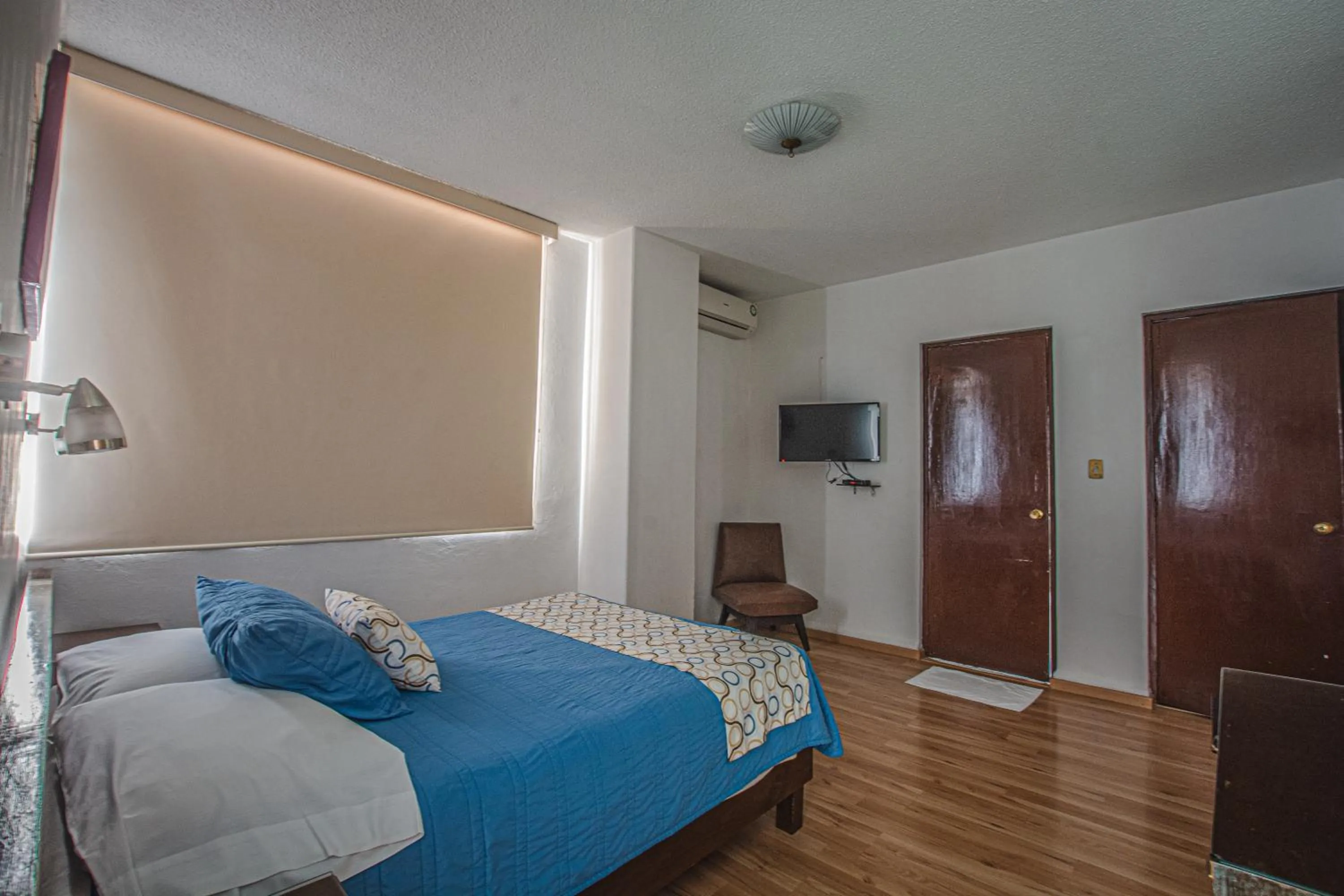 Bed in Hotel Palacio