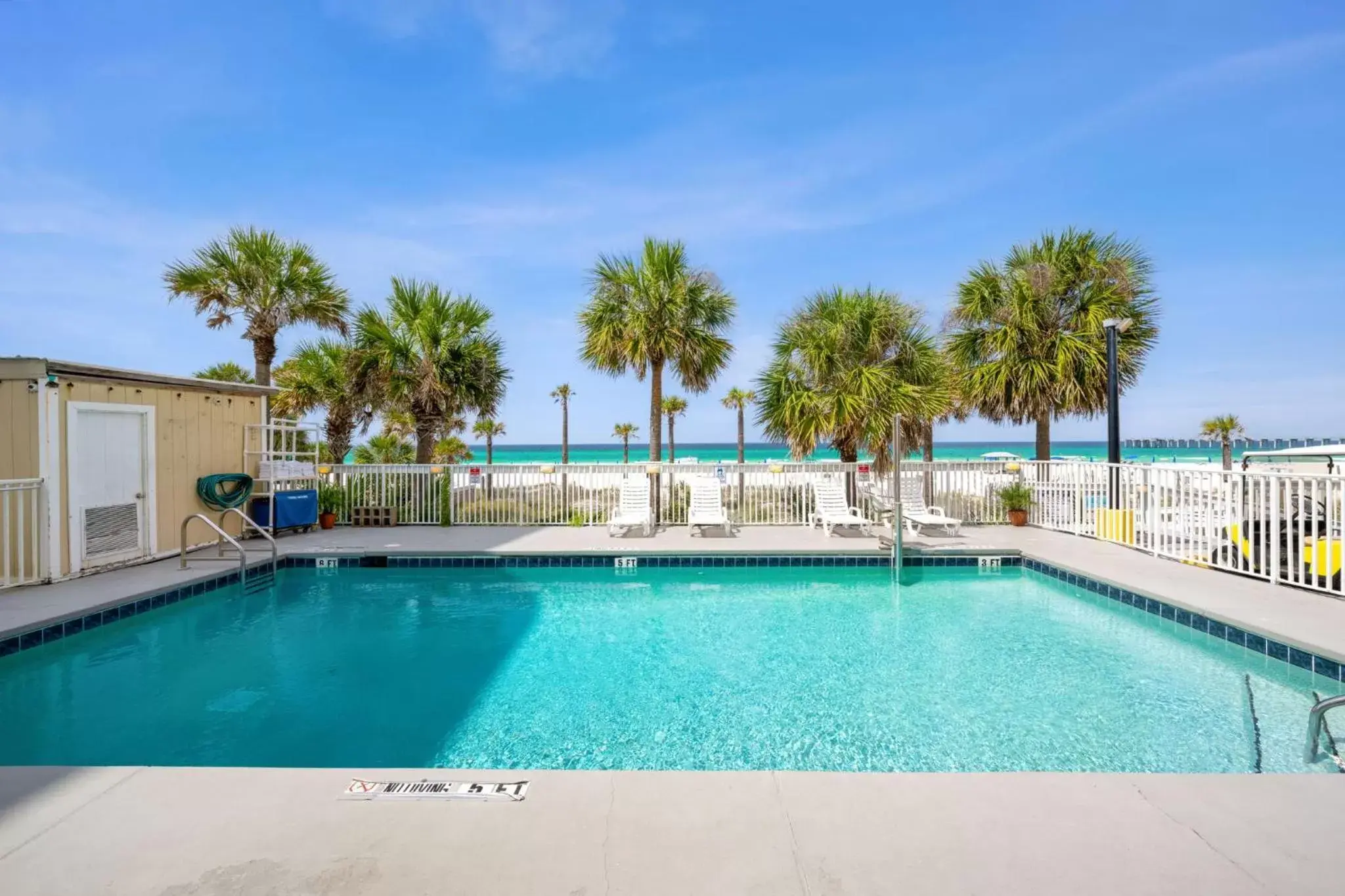 Swimming pool in Beach Tower Beachfront Hotel, a By The Sea Resort Swimming pool in Beach Tower Beachfront Hotel, a By The Sea Resort