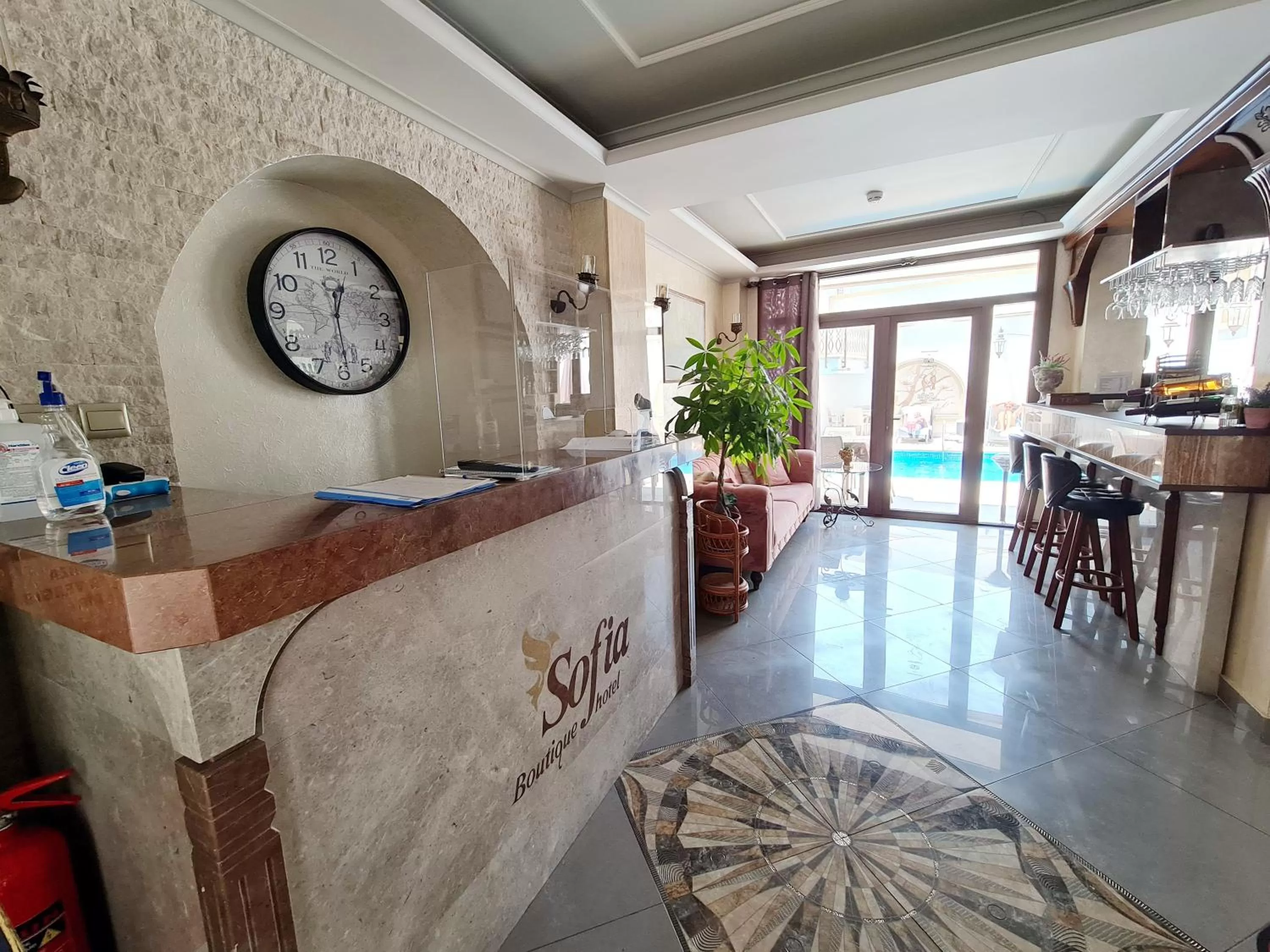 Living room in SOFIA BOUTIQUE HOTEL