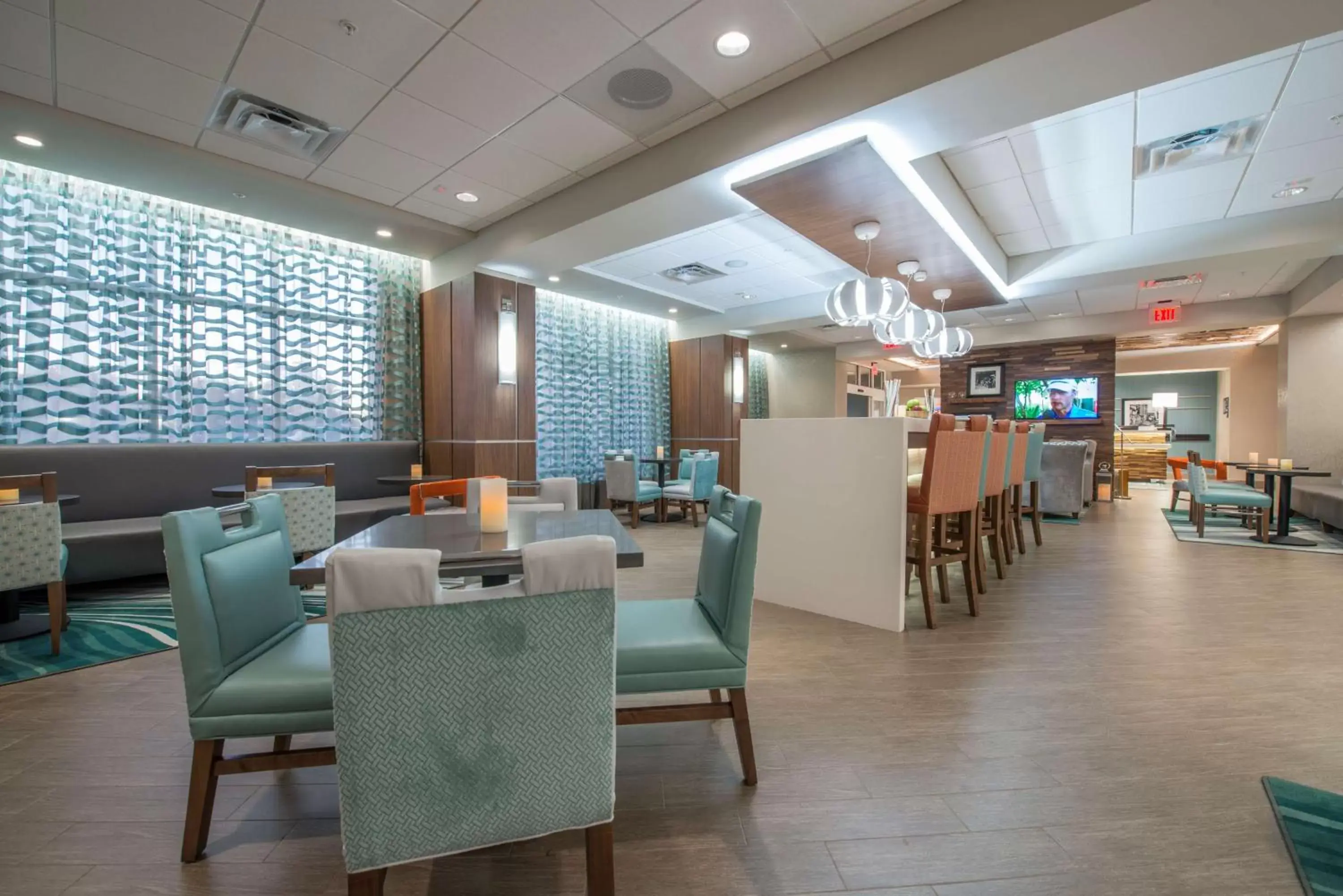 Dining area, Restaurant/Places to Eat in Hampton Inn Greenville/I-385 Haywood Mall, SC