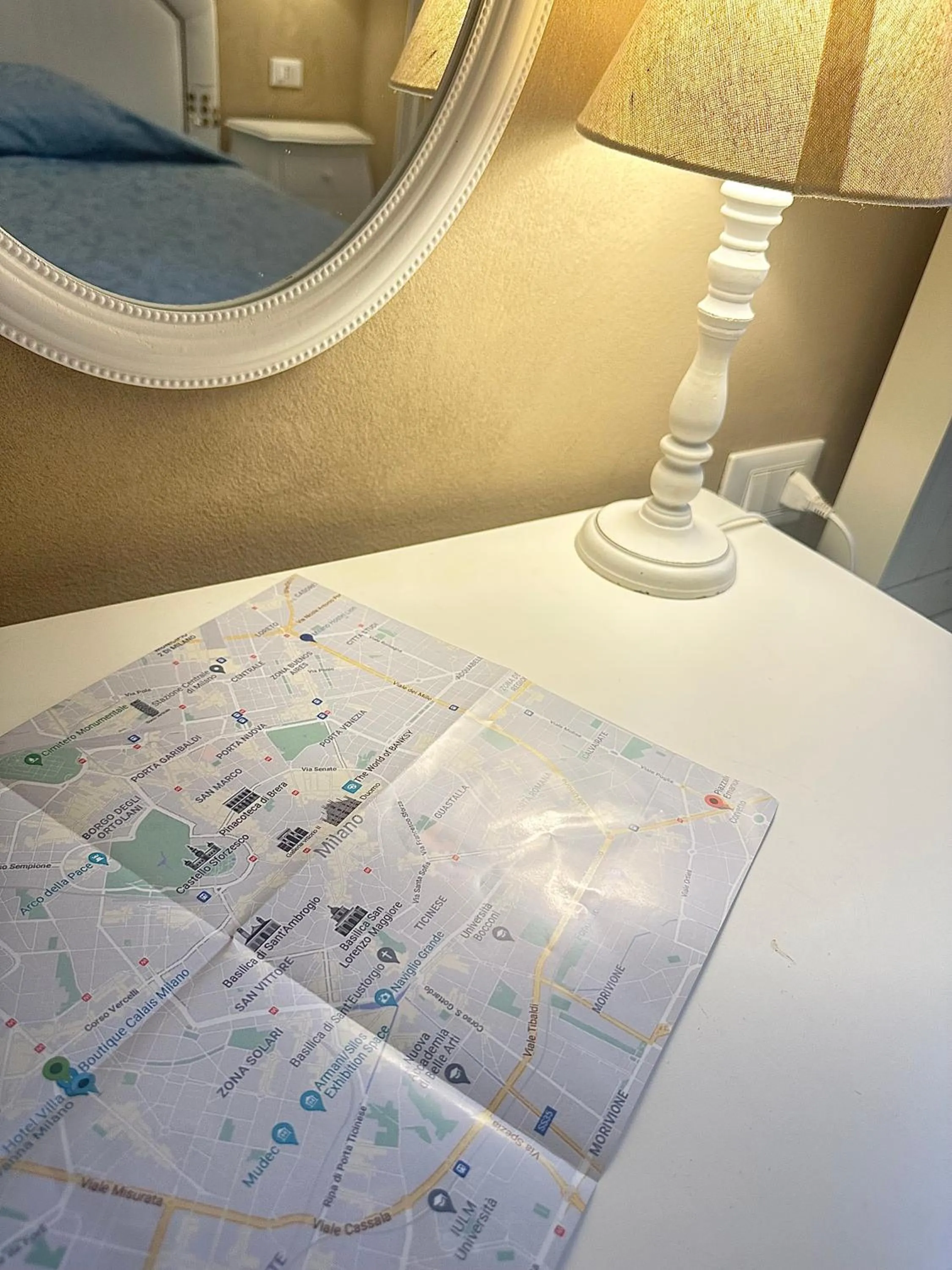 Bedroom in Boutique Hotel Calais Milano