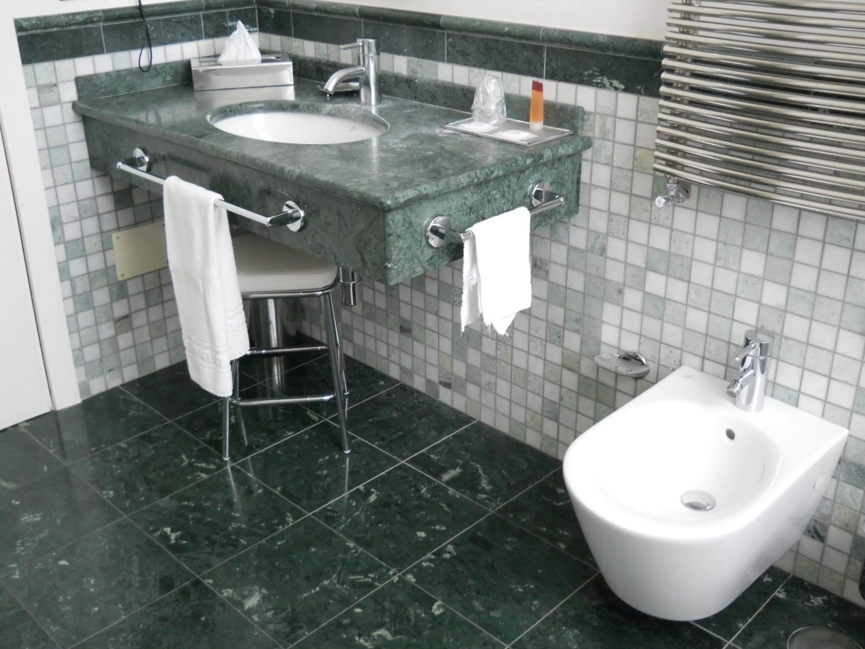 Bathroom in Miglio d'Oro Park Hotel