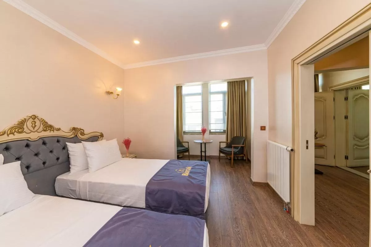 Bed in Almadina Hotel Istanbul