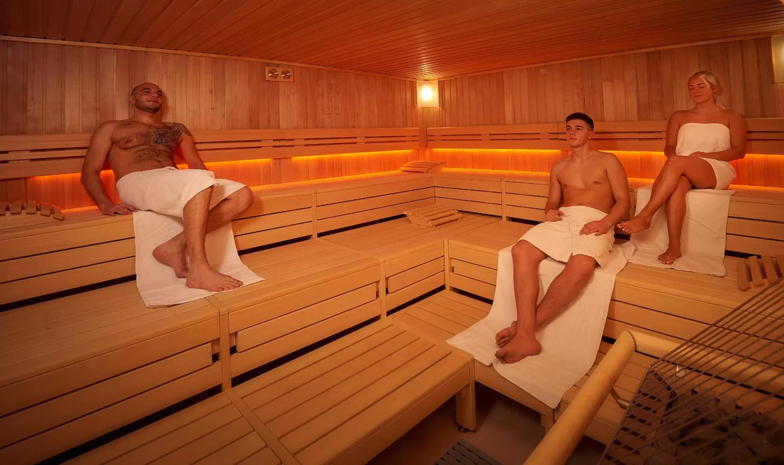 Sauna, Guests in Ringhotel Katharinen Hof