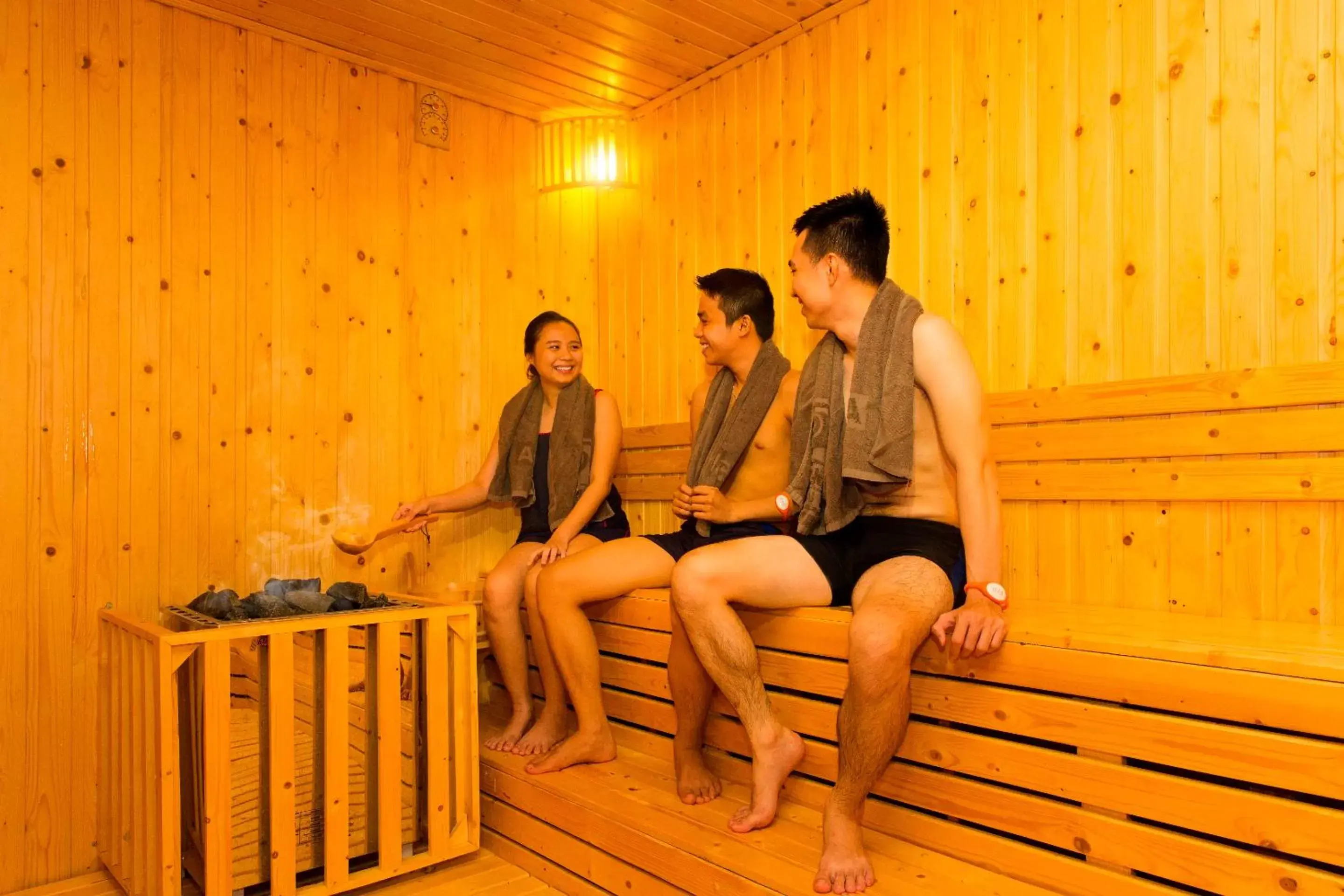 Sauna in Galina Hotel & Spa