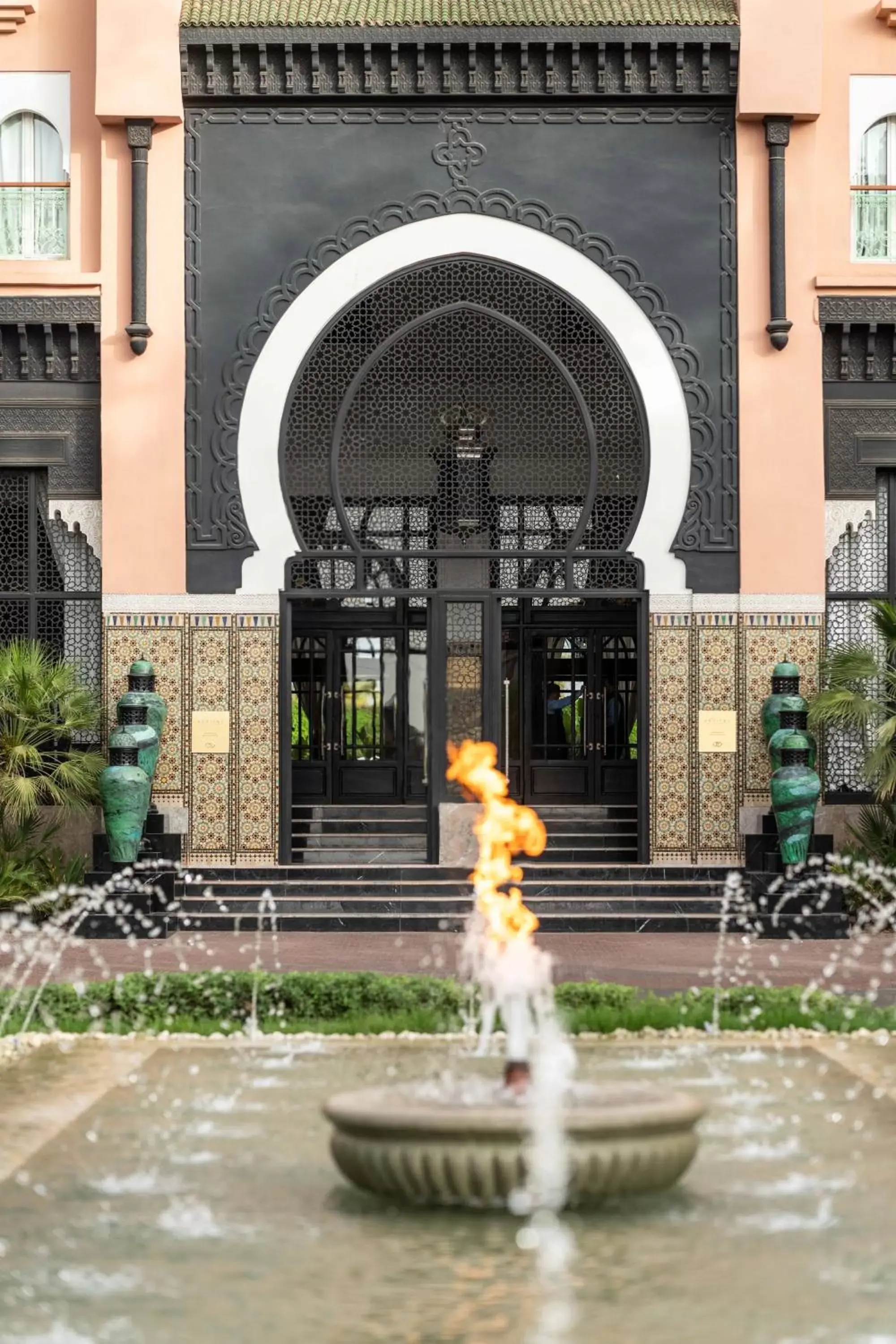 Facade/entrance in Sofitel Marrakech Lounge and Spa Facade/entrance in Sofitel Marrakech Lounge and Spa
