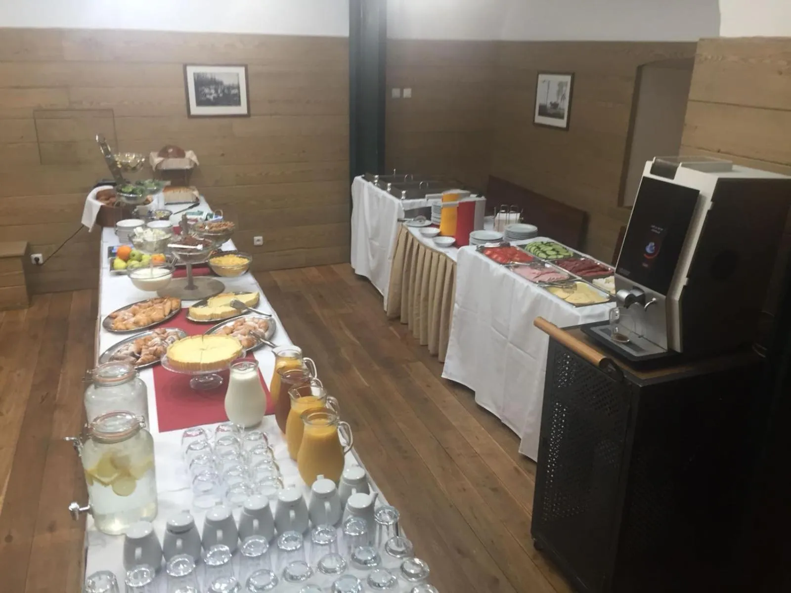 Buffet breakfast in U Medvidku-Brewery Hotel