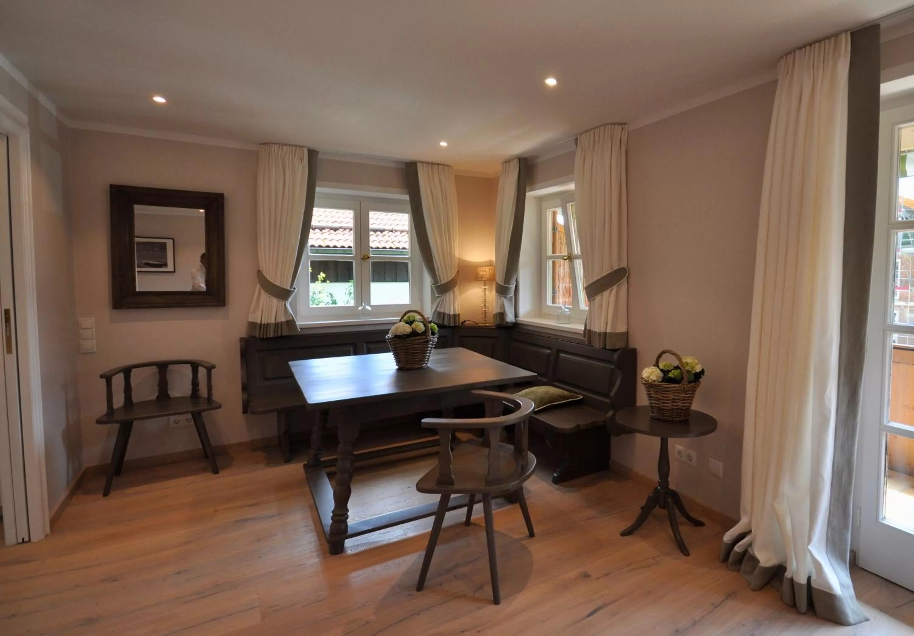 Seating area in Bio Design Boutique Landhaus St Georg