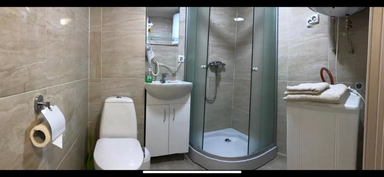 Bathroom in Mega city