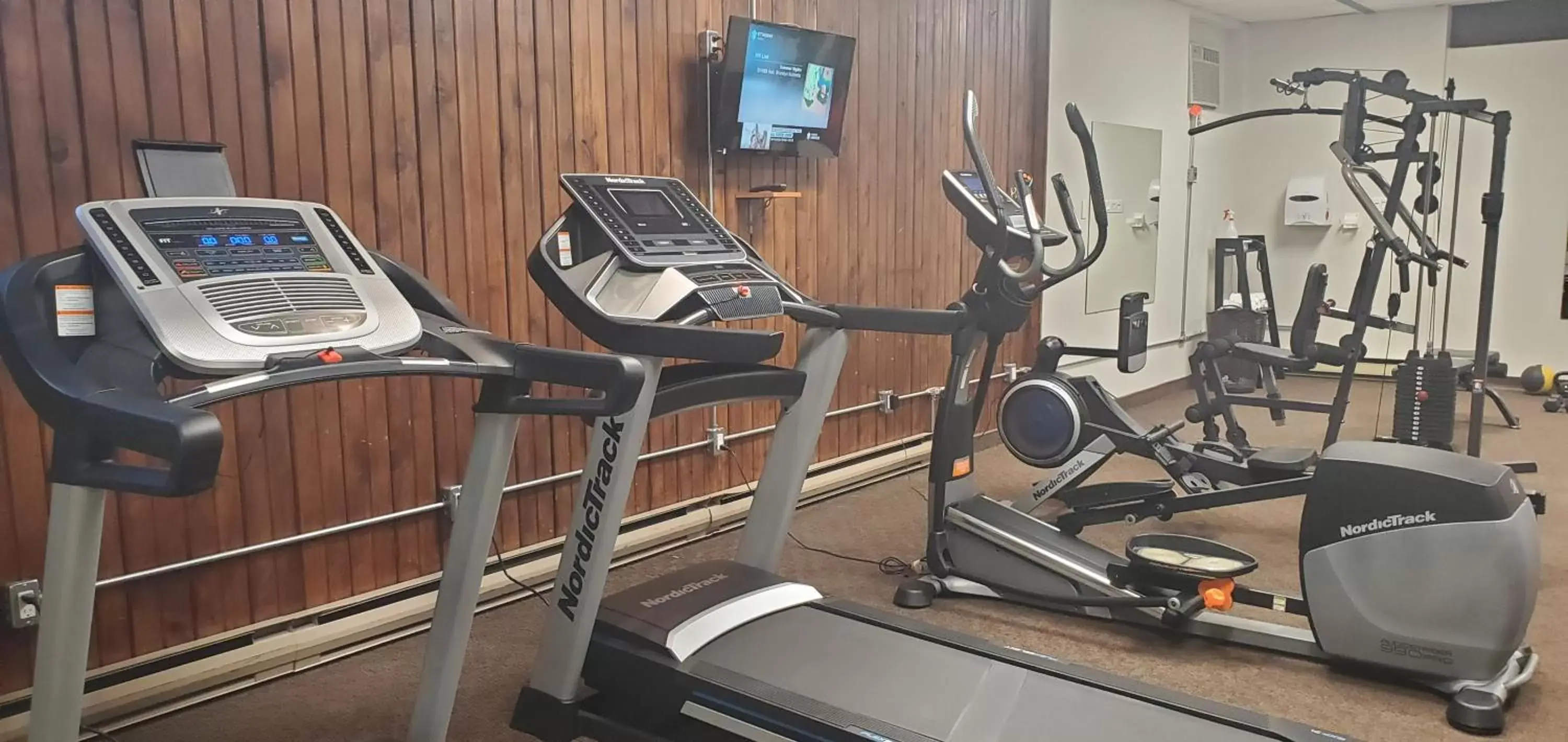 Fitness centre/facilities, Fitness Center/Facilities in Quality Inn Rouyn-Noranda