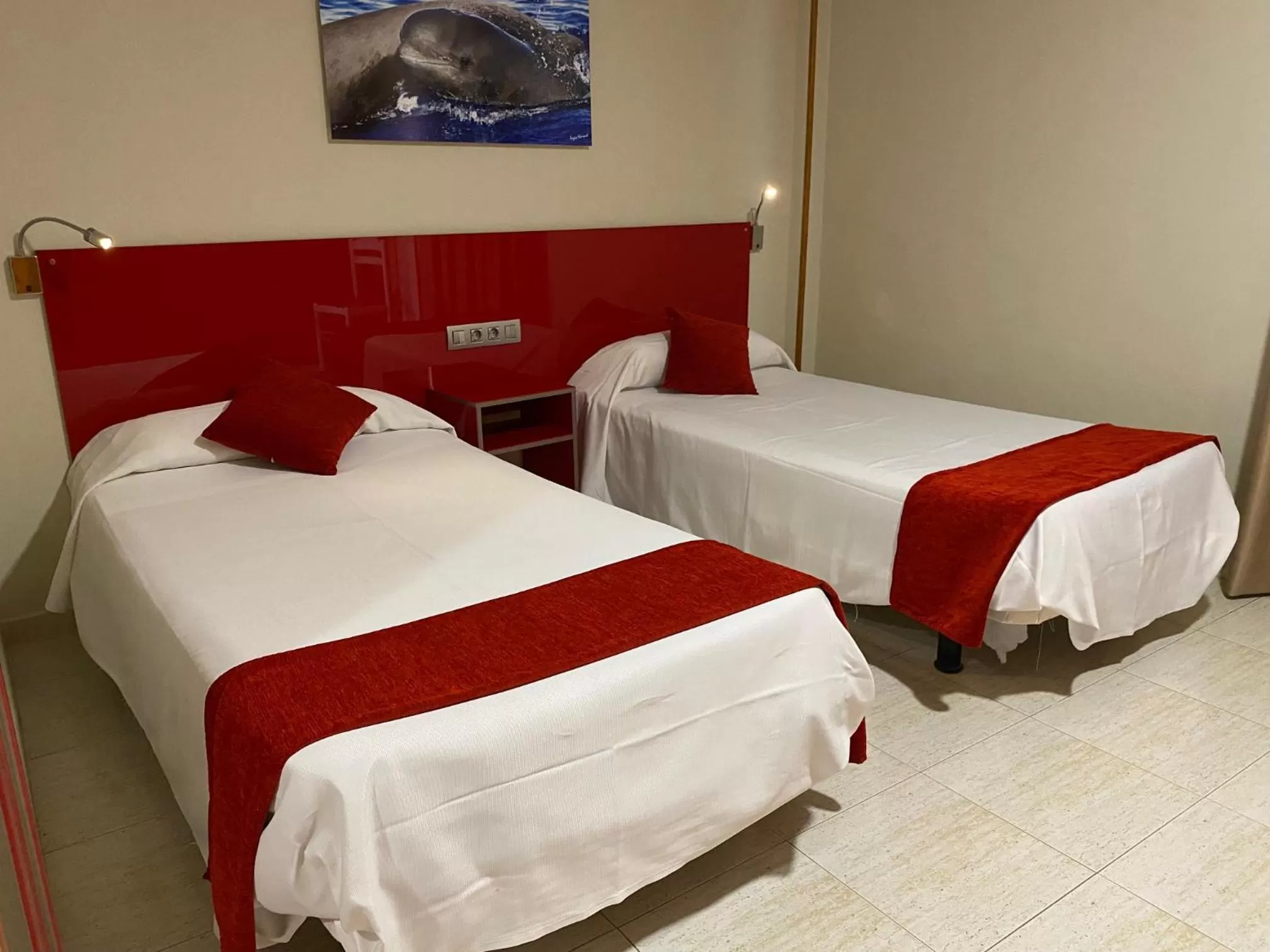 Bedroom, Bed in Hotel Andrea´s