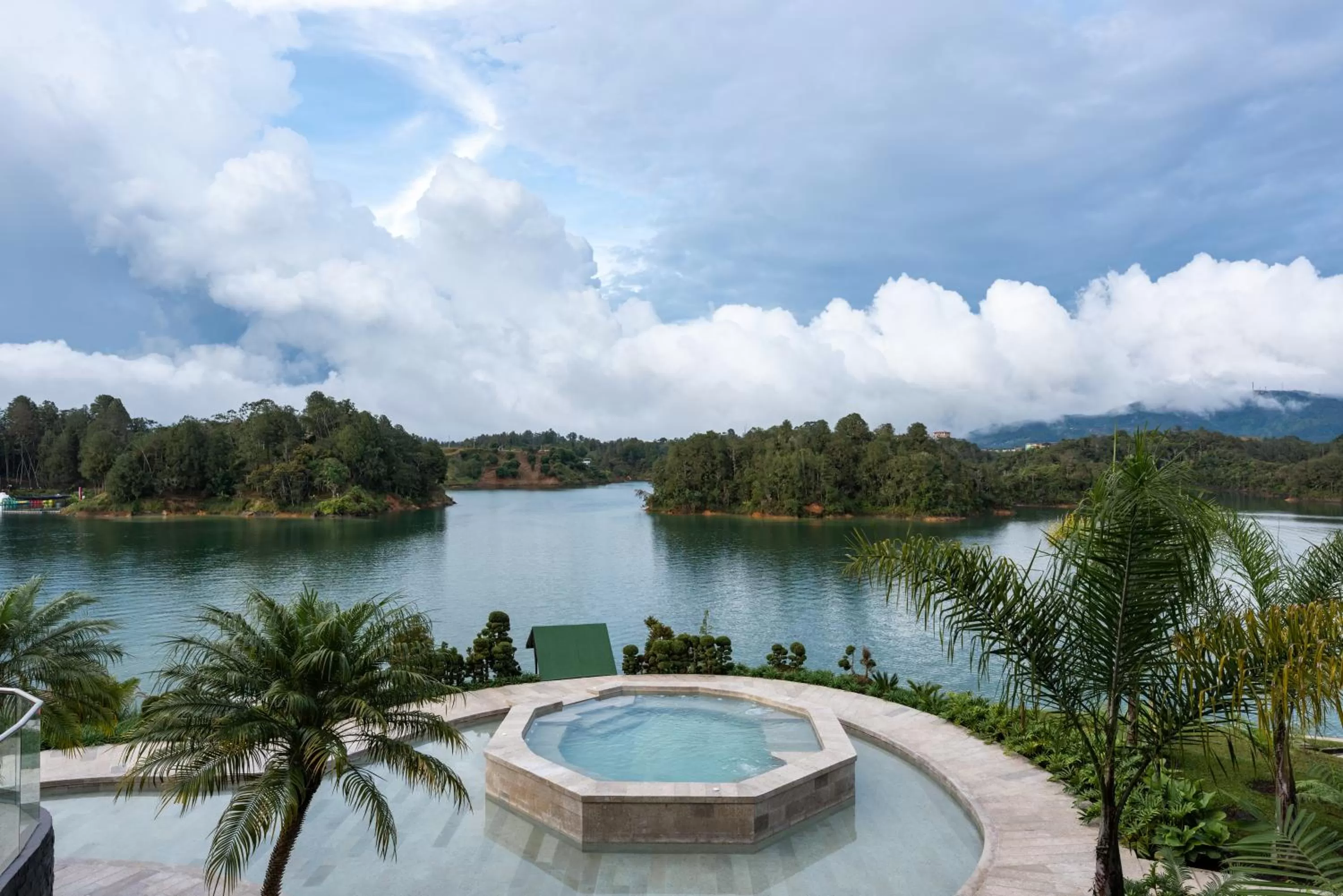 Natural landscape in Tau House