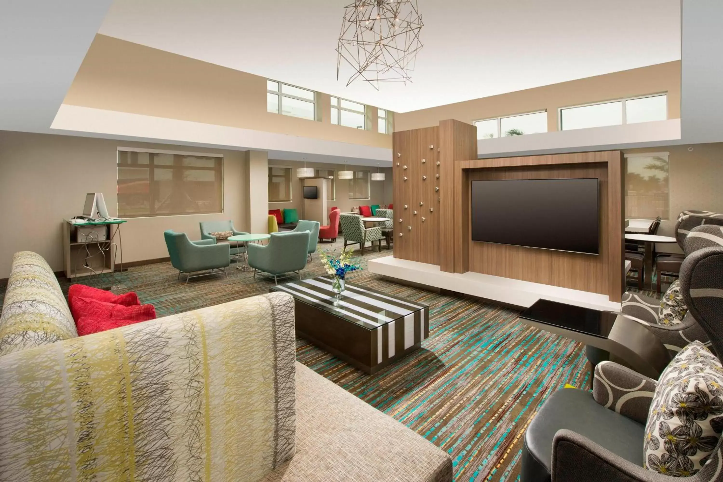Lobby or reception, Seating Area in Residence Inn by Marriott Miami Airport West/Doral