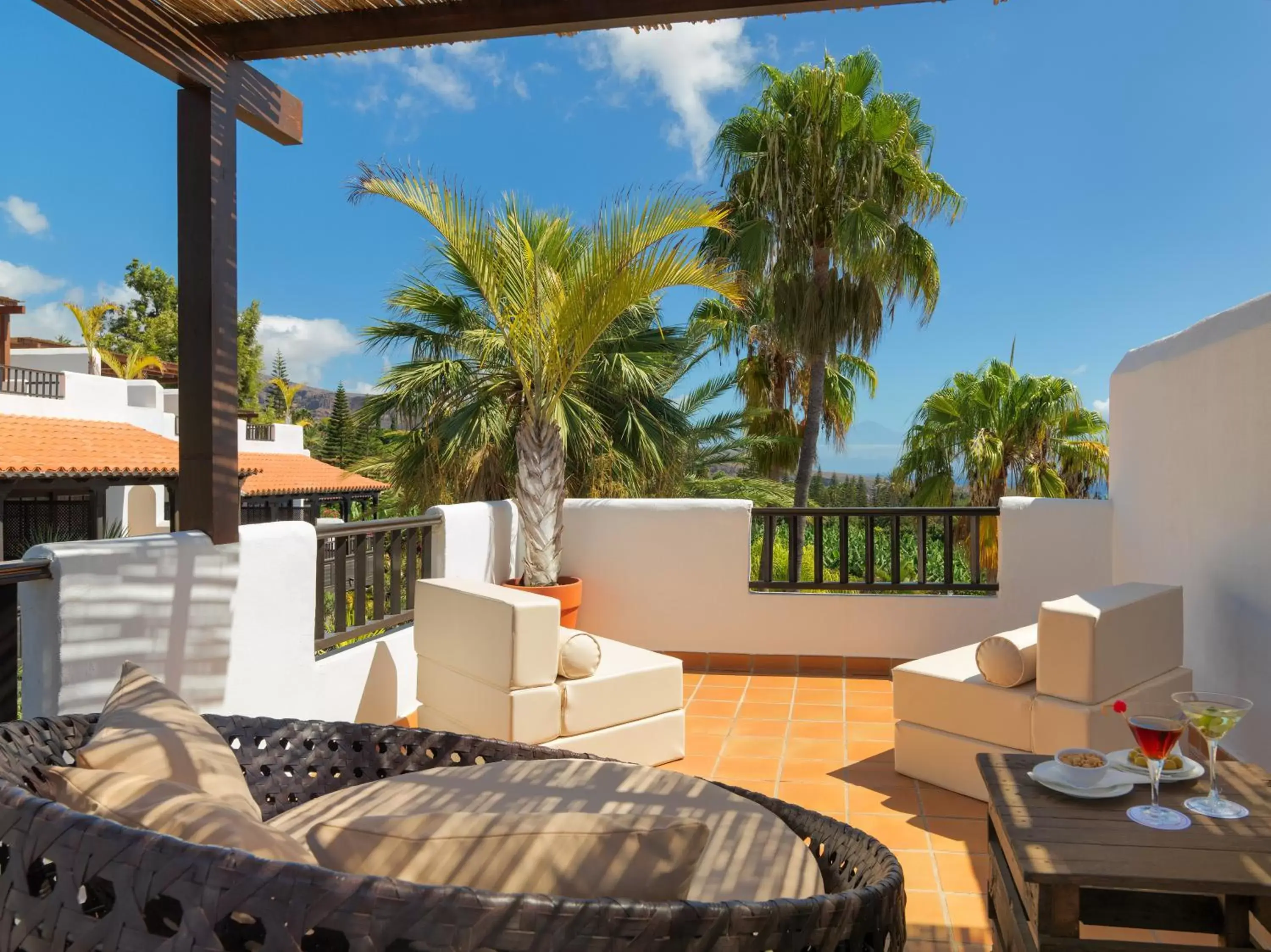 Solarium in Hotel Jardín Tecina