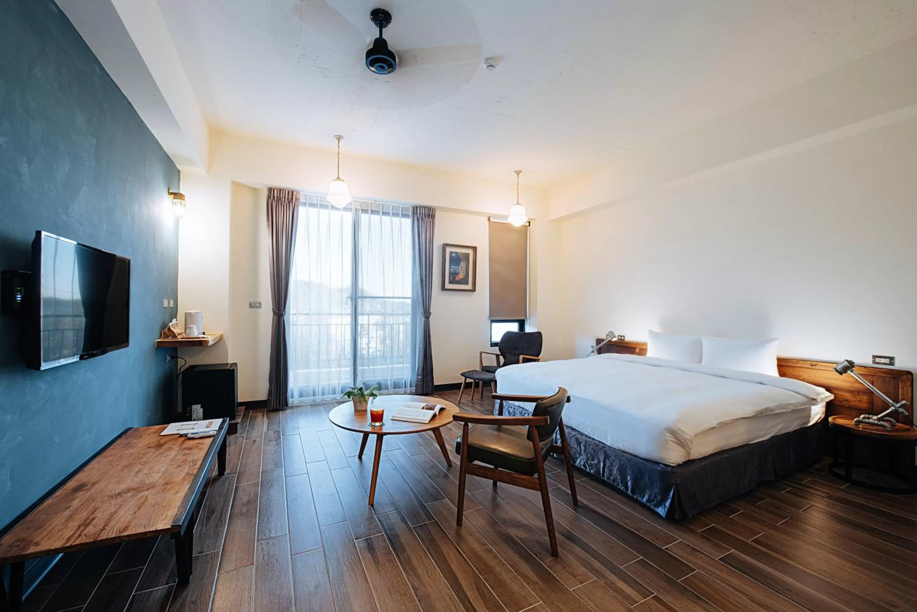 TV and multimedia, Bed in Chillax Inn B&B 恆春鬆塊民宿