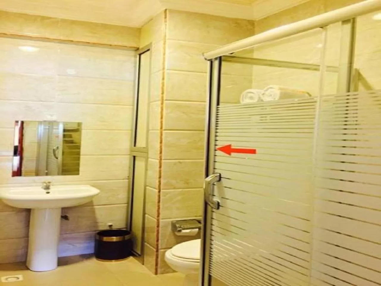 Bathroom in Hotel Rosebud