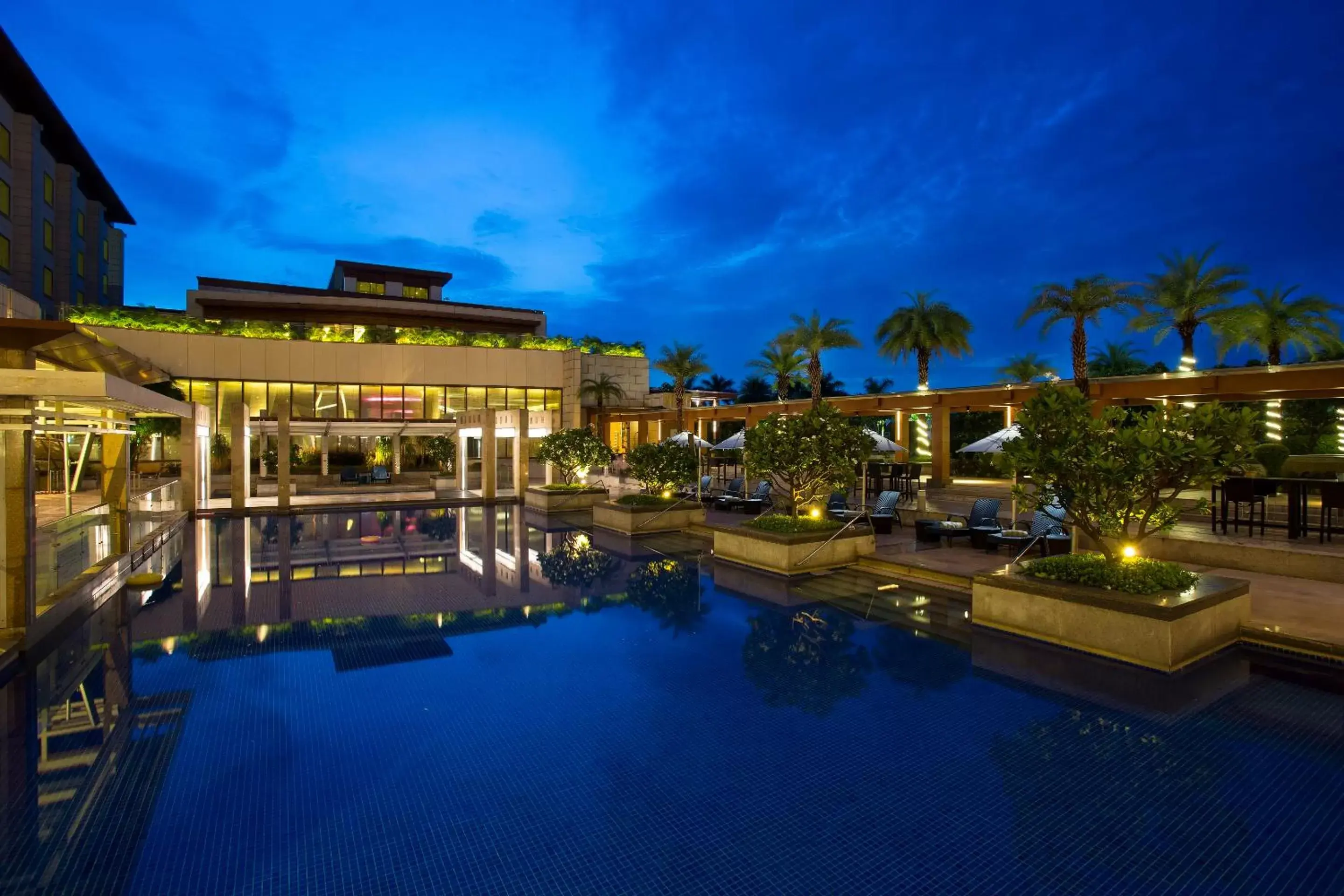 Pool view, Swimming Pool in Novotel Hyderabad Airport