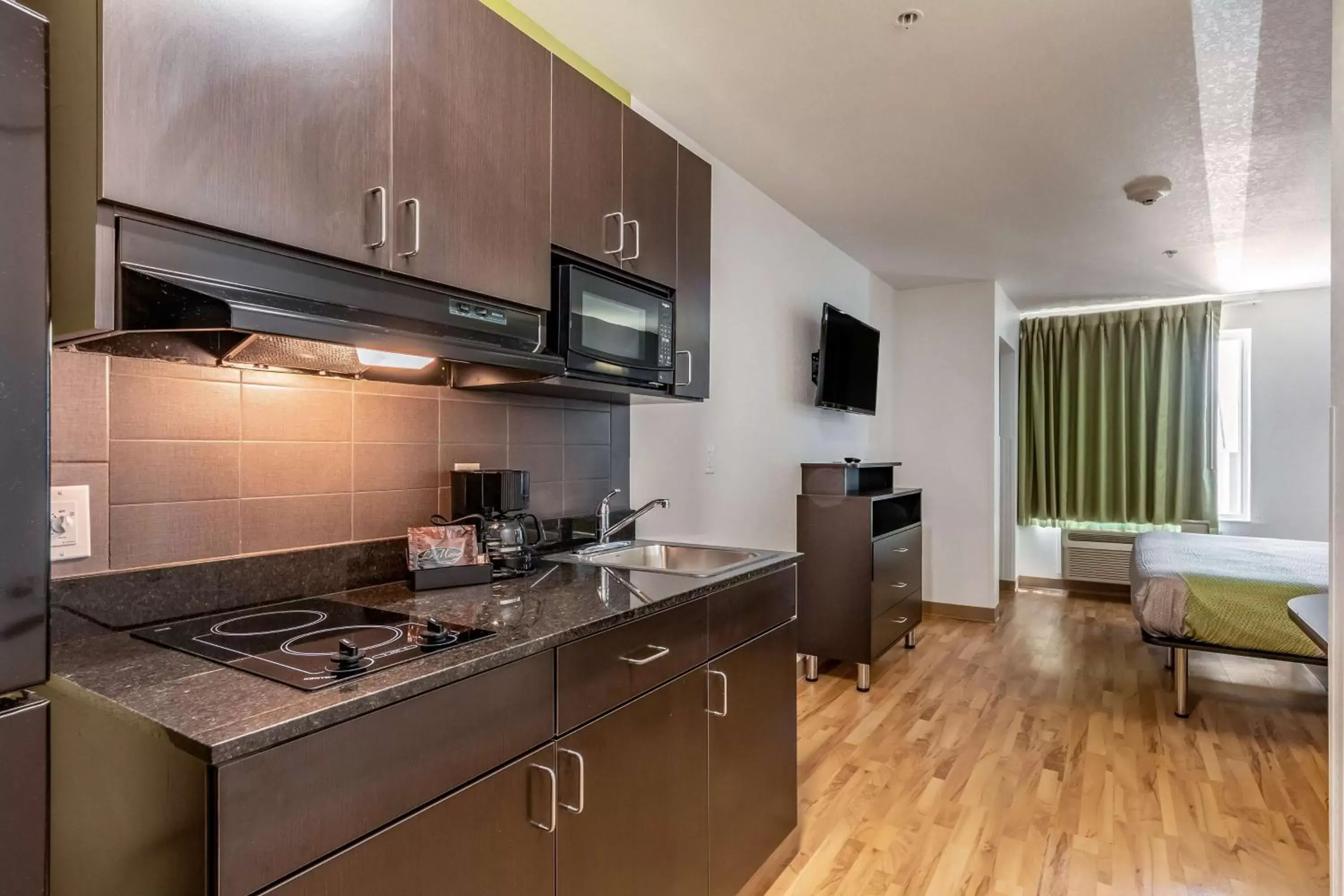 Kitchen or kitchenette in Studio 6-San Marcos, TX Kitchen or kitchenette in Studio 6-San Marcos, TX