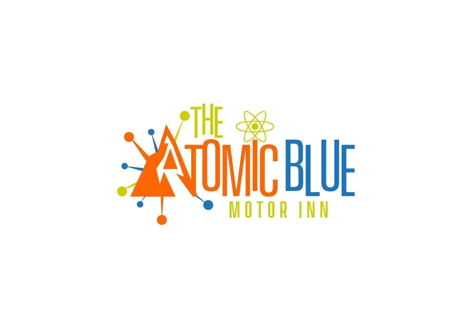 Logo/Certificate/Sign in The Atomic Blue Motor-Inn