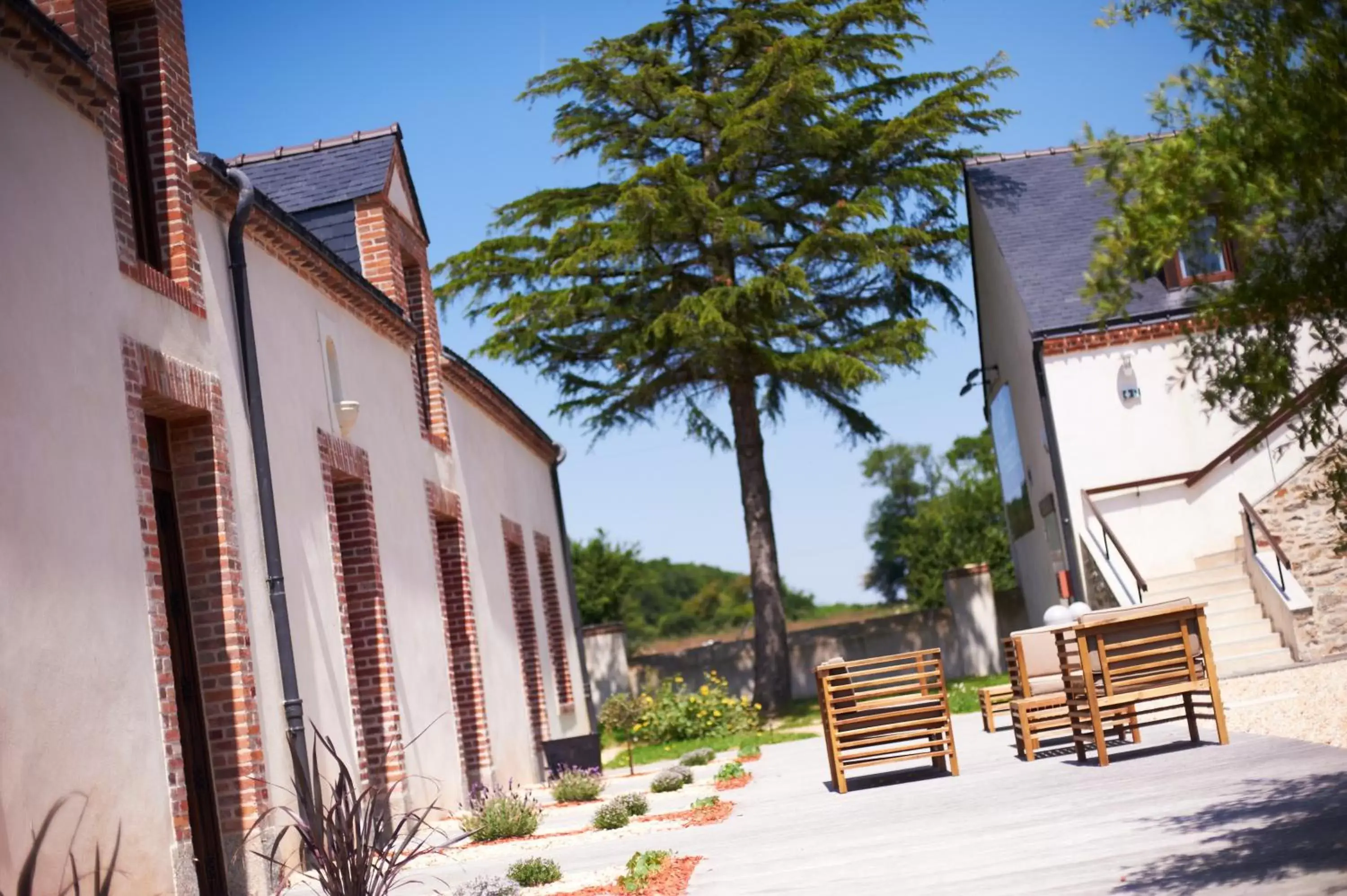 Garden, Property Building in La Ferme Du Blanchot