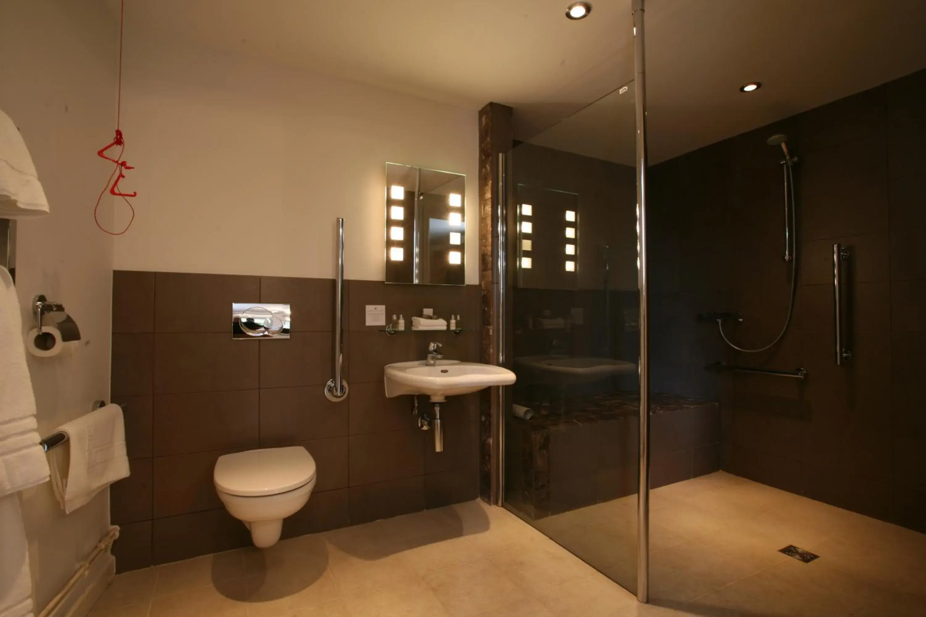 Bathroom in Fishmore Hall Hotel and Boutique Spa