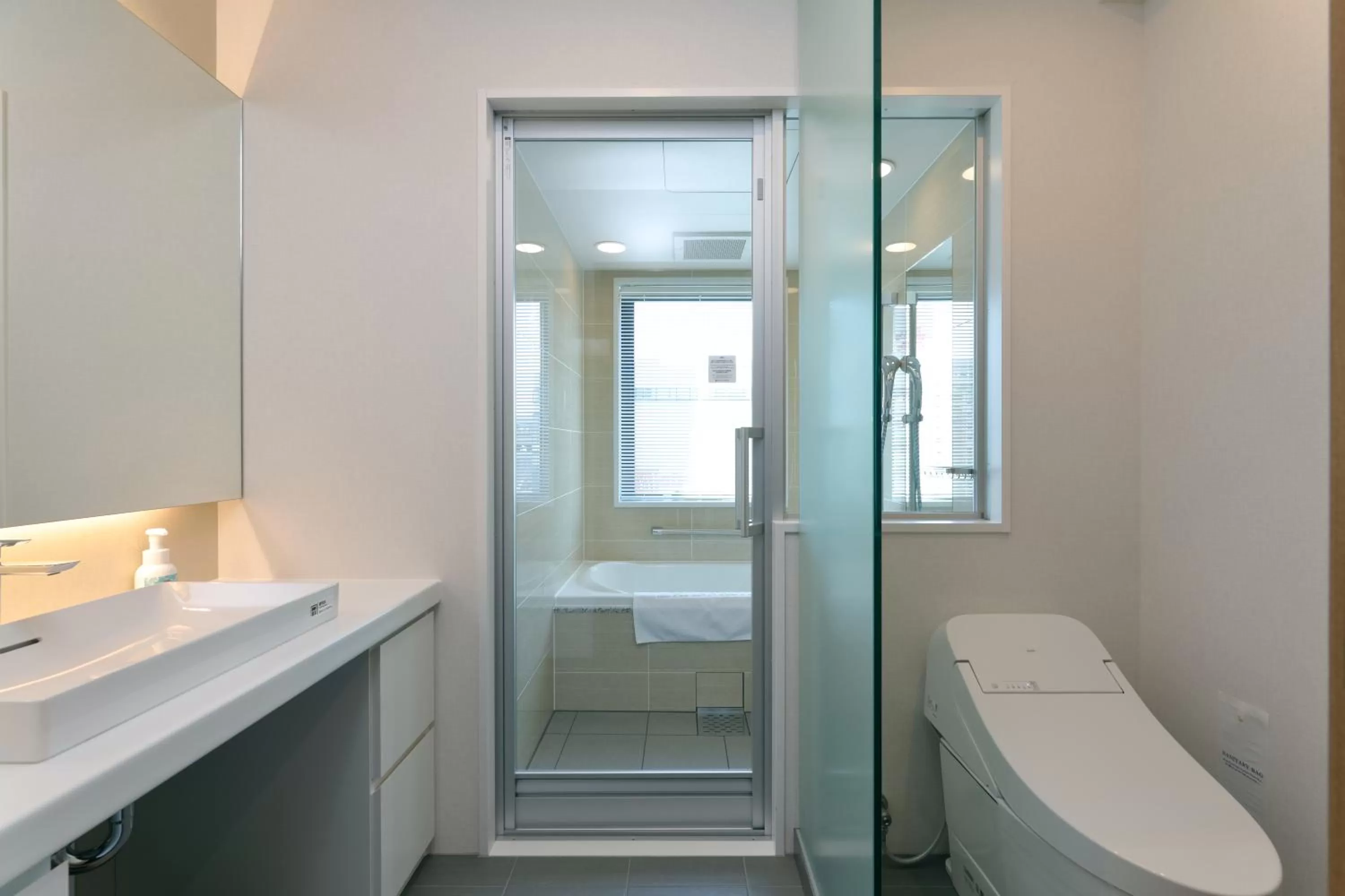 Bathroom in At Inn Hotel Toyotashi Eki