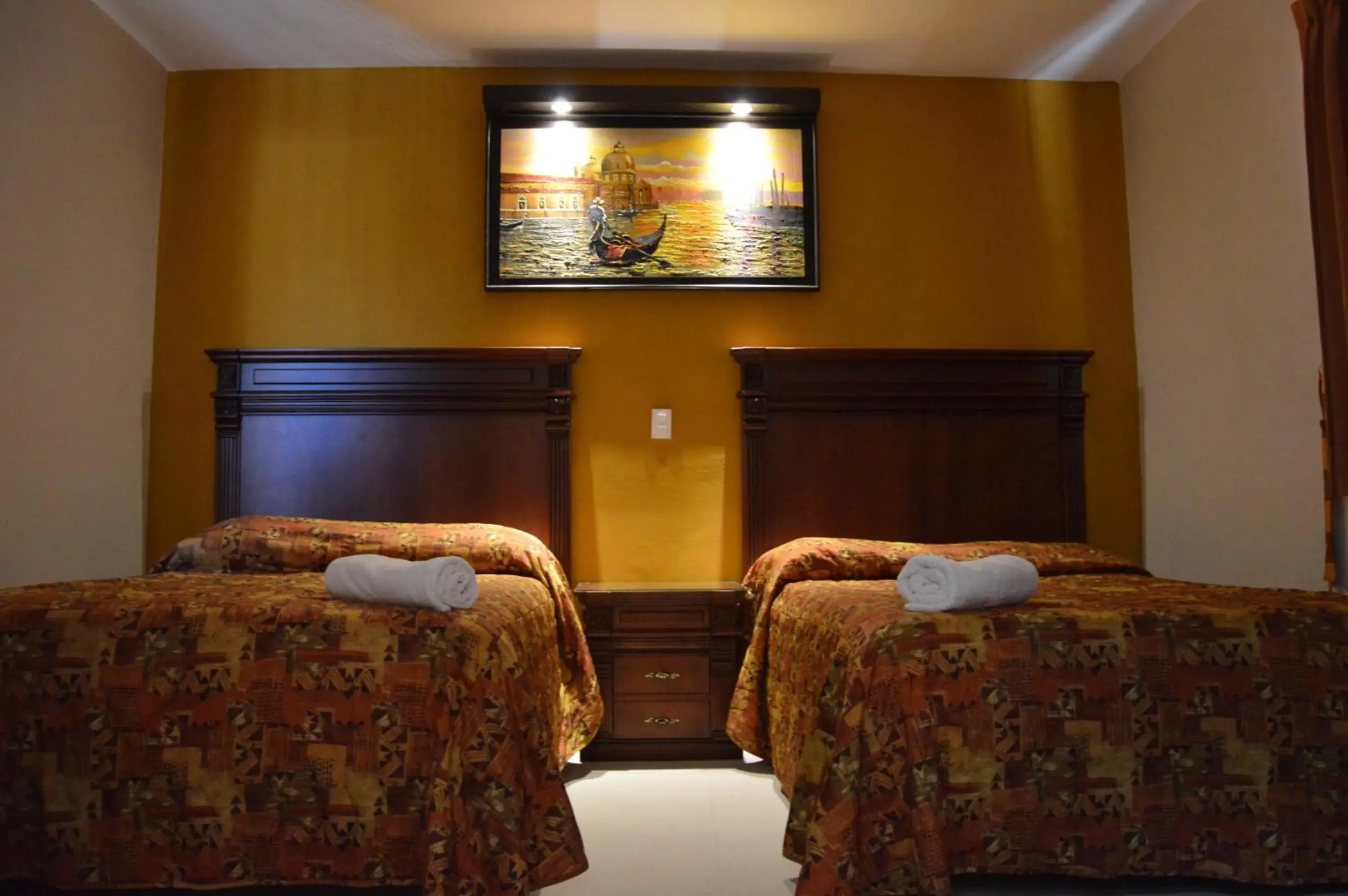 Bed in Terracota Corner Rooms