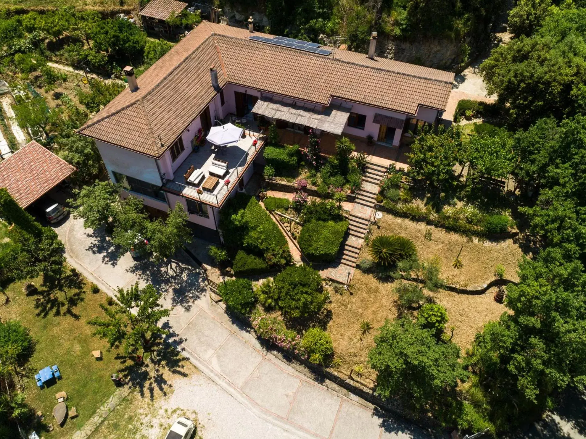 Property building, Bird's-eye View in B&B Albachiara Casa di Campagna